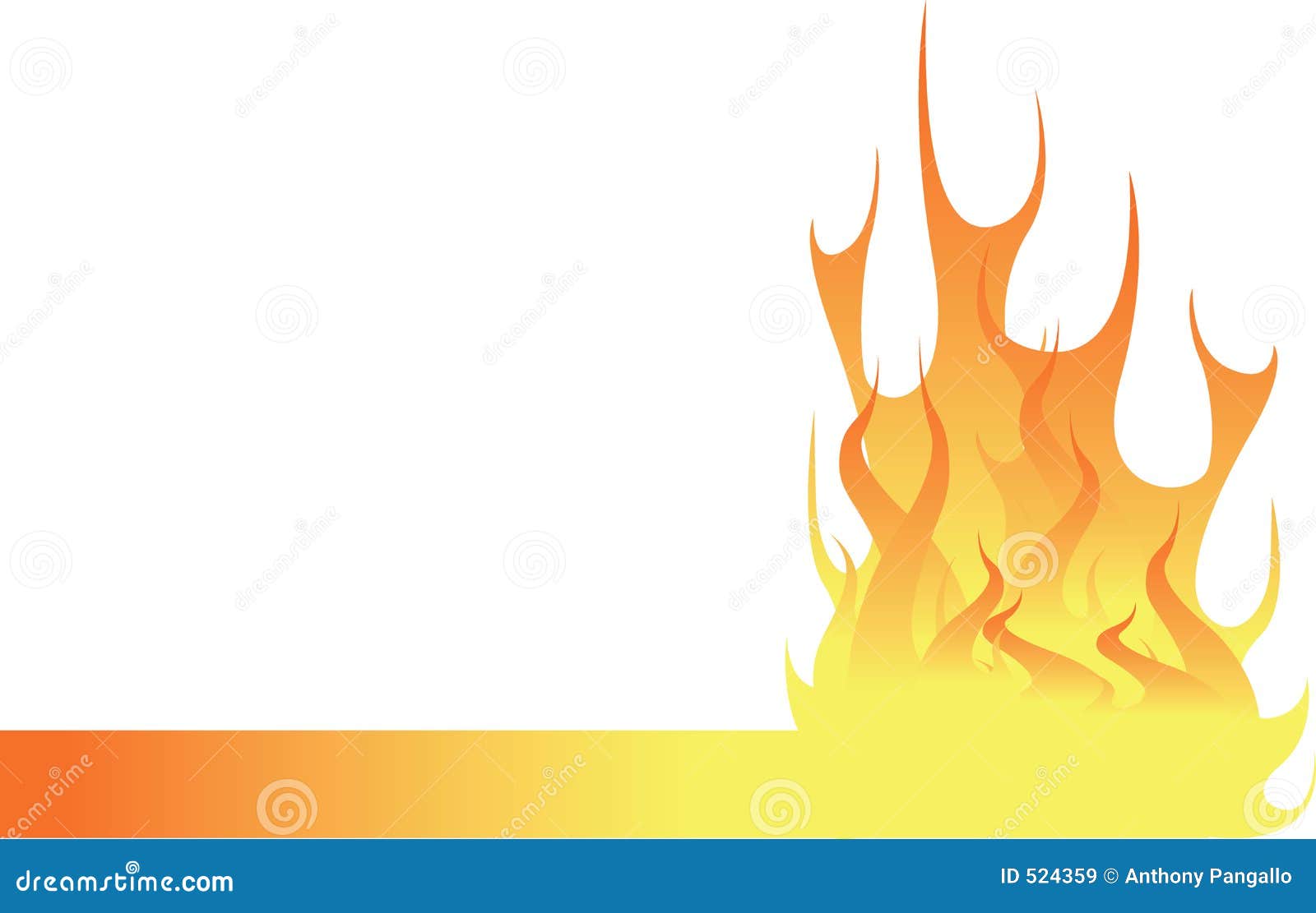 flame footer