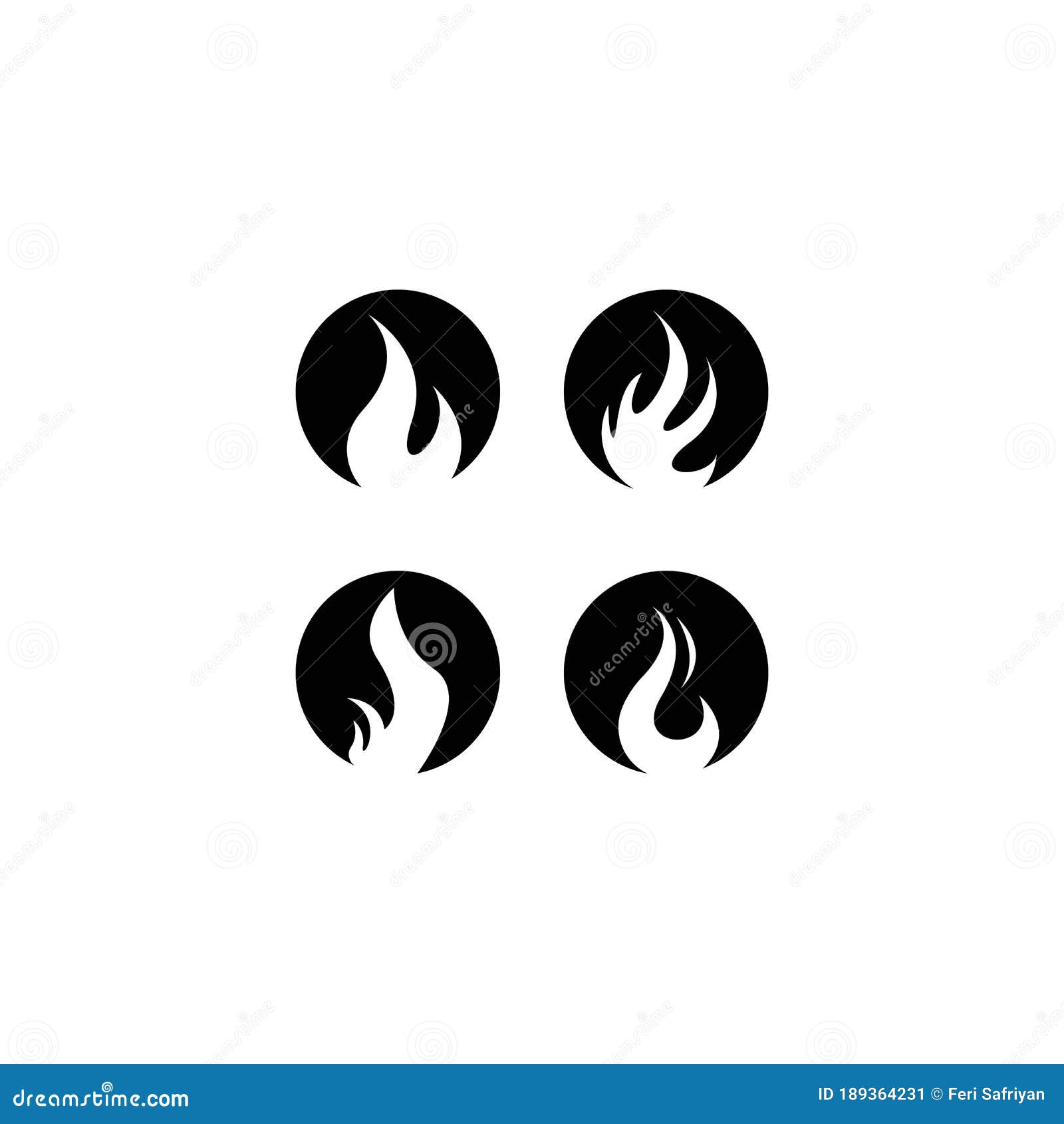 flame logo template 