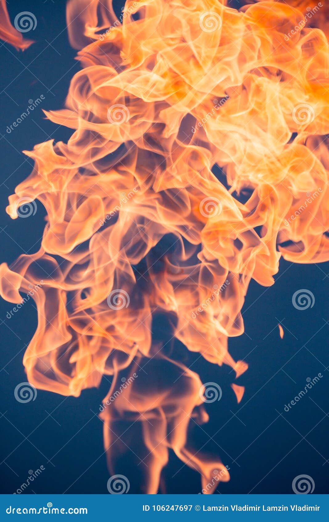 The flame of burning gas stock image. Image of warmth 106247697