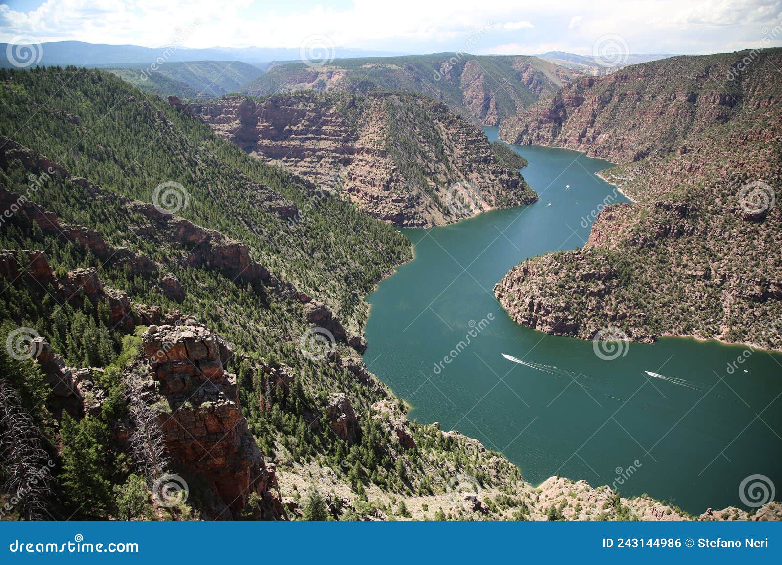 flaming gorge national recreation area, wyoming, united staes