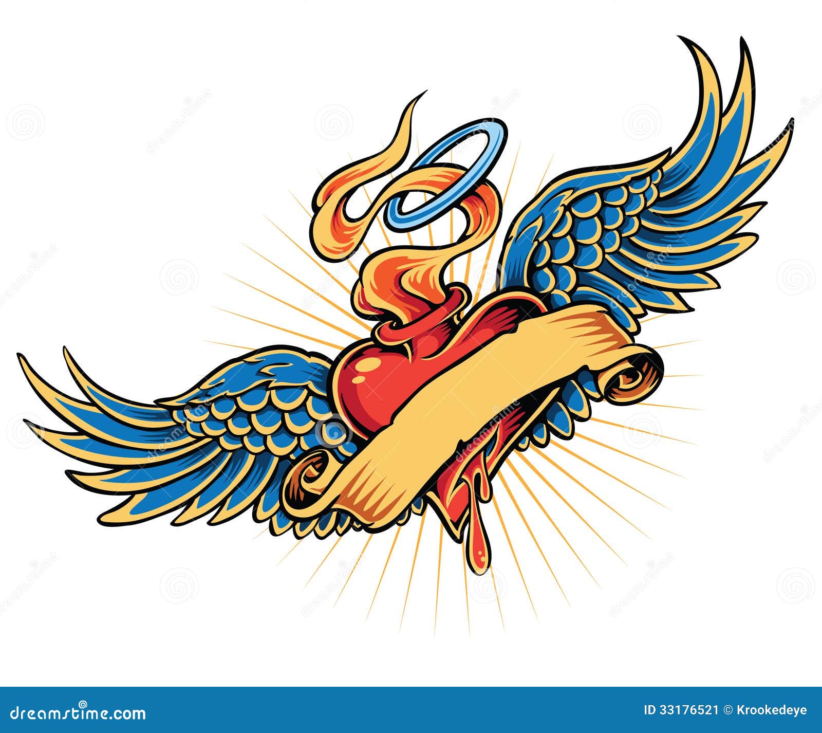 Heart Wings Tattoo Stock Illustrations – 4,108 Heart Wings Tattoo Stock  Illustrations, Vectors & Clipart - Dreamstime
