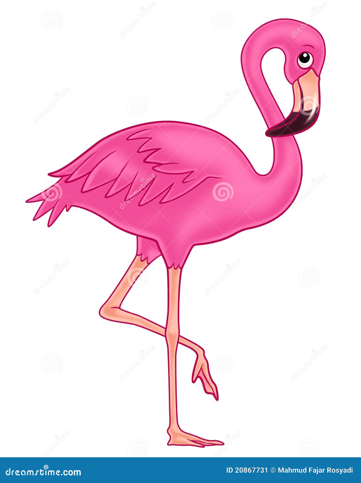 cartoon flamingo known cartoon flamingo known