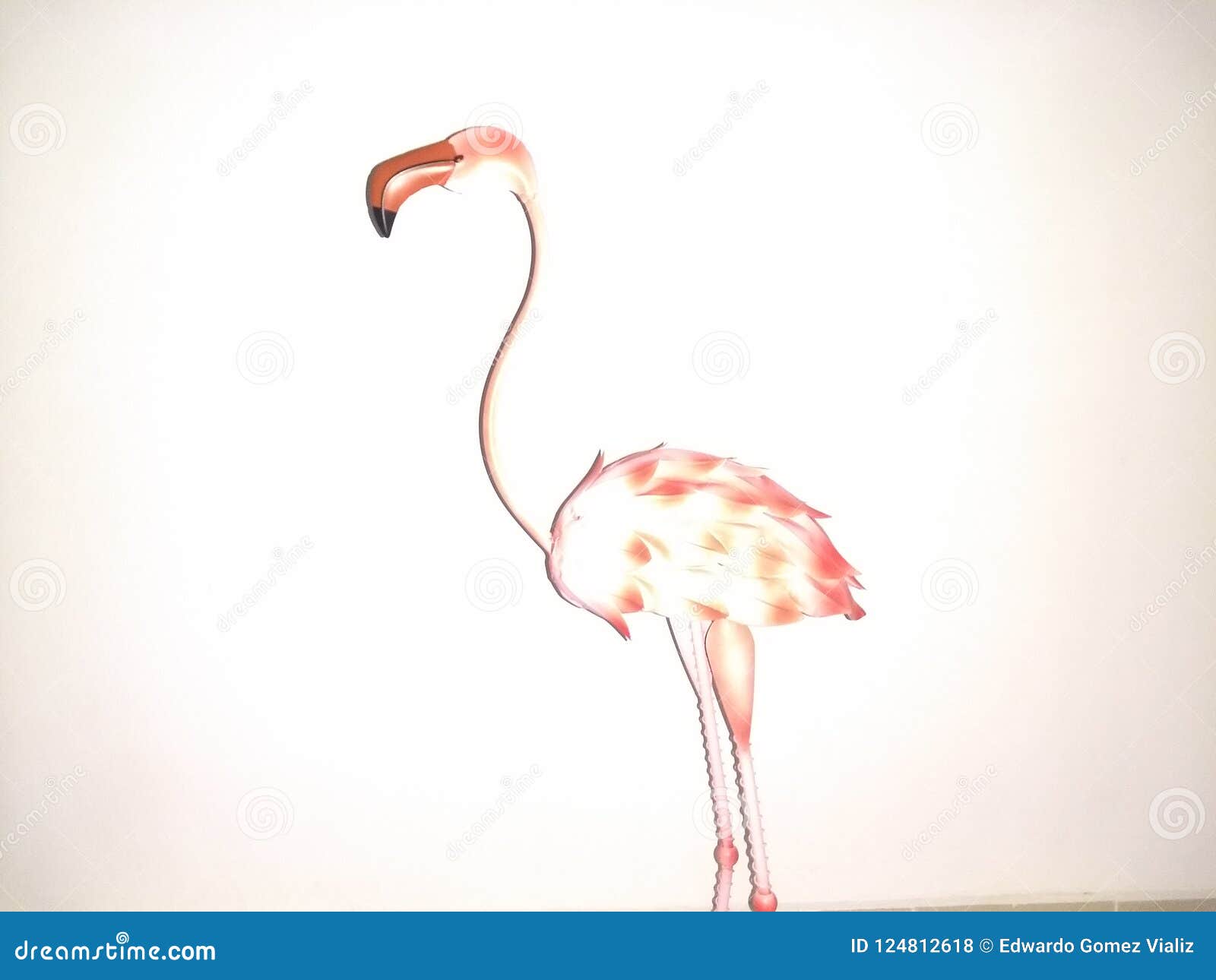 flamingo minimalist