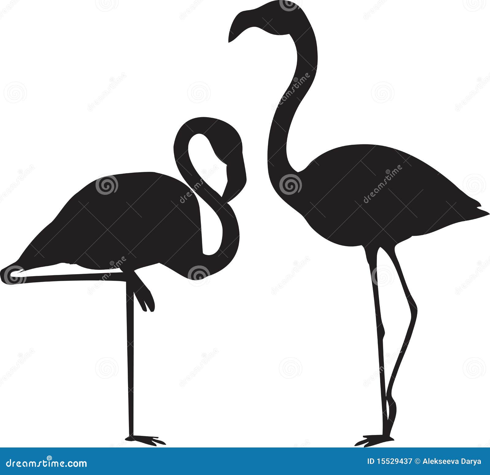Download Flamingo Vectors stock vector. Illustration of birds ...