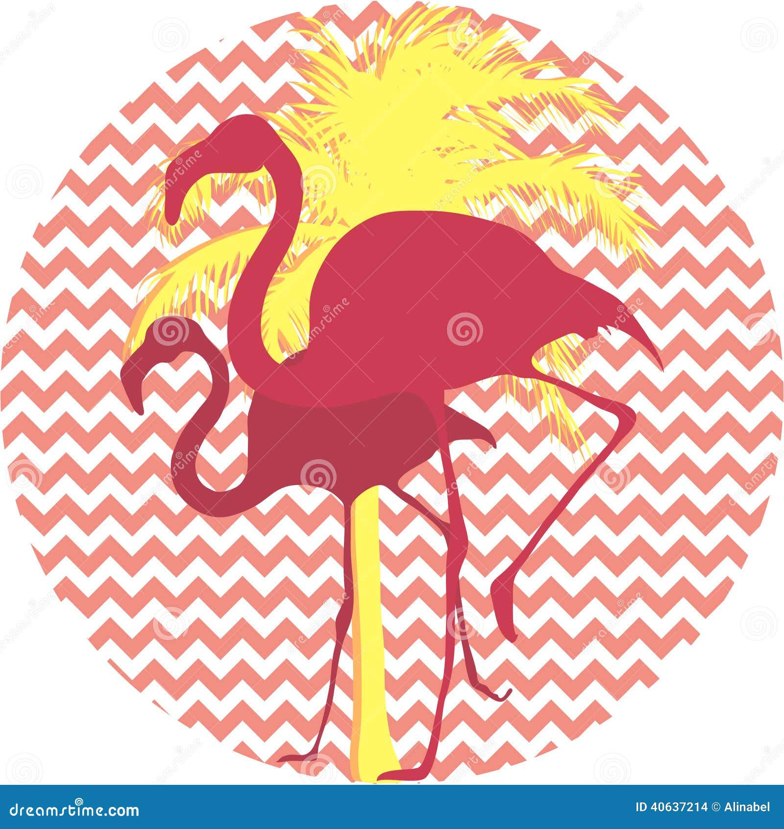 palm tree and flamingo svg palm tree and flamingo svg