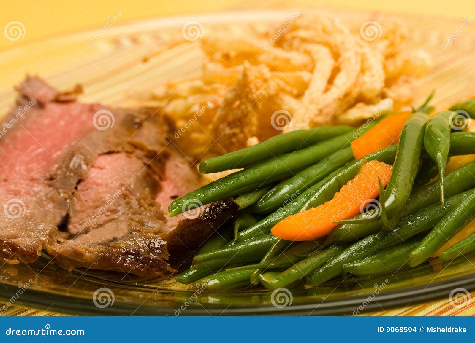 Flank steak stock photo. Image of meal, meat, garnish 9068594