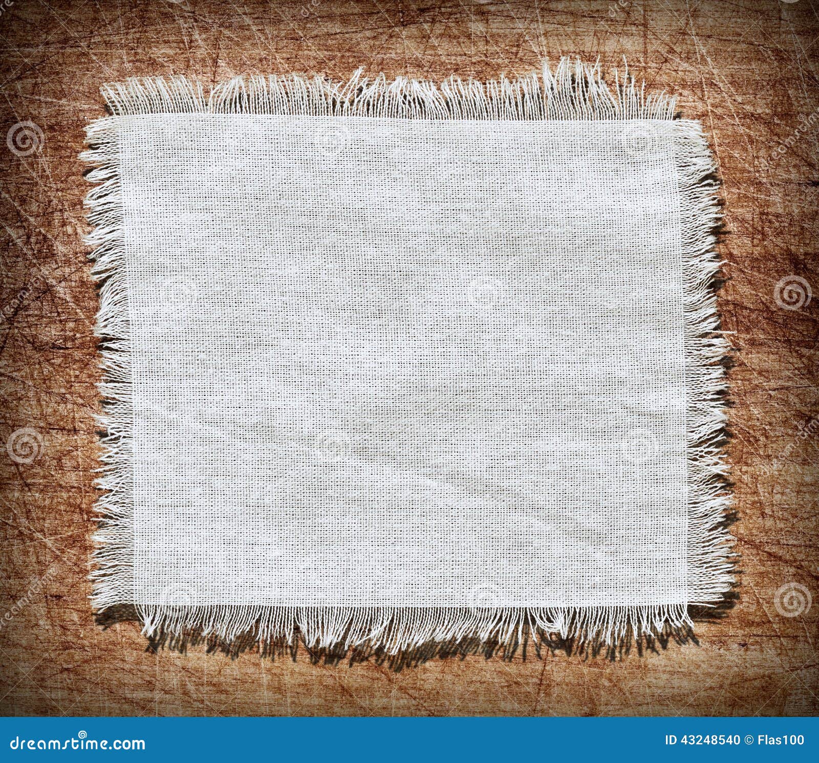 Flap Burlap Background, Piece Of Natural Material Stock Photo Image