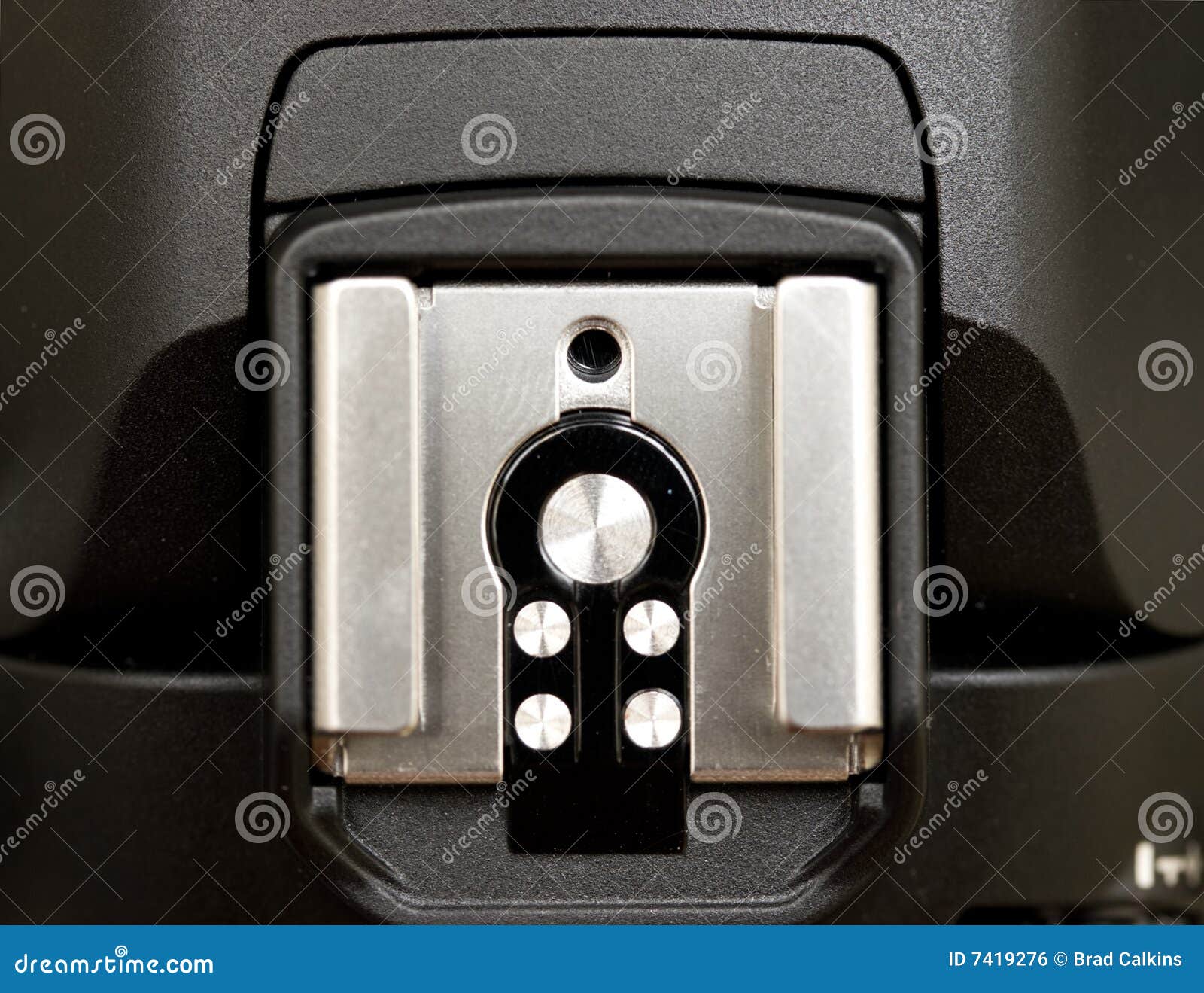 Flash hot shoe stock photo. Image of contacts, mount, external 7419276