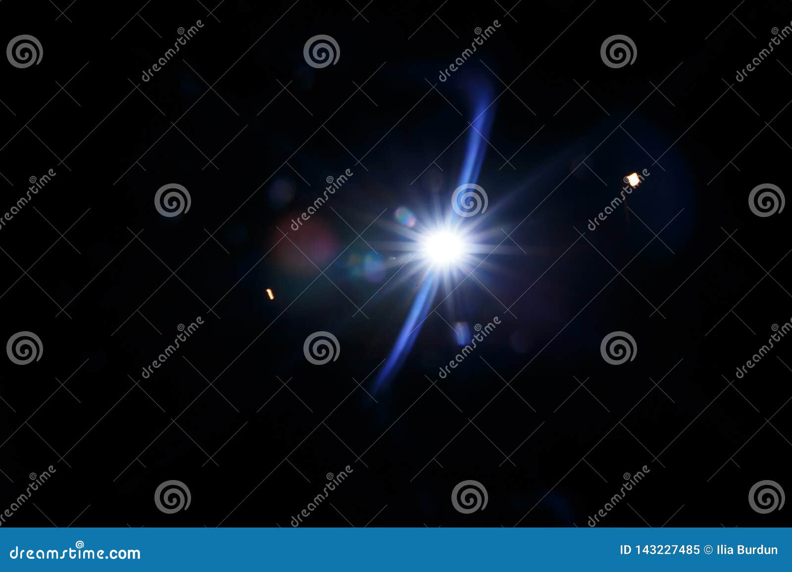 flash light and flare theme , realistic lens flares ,