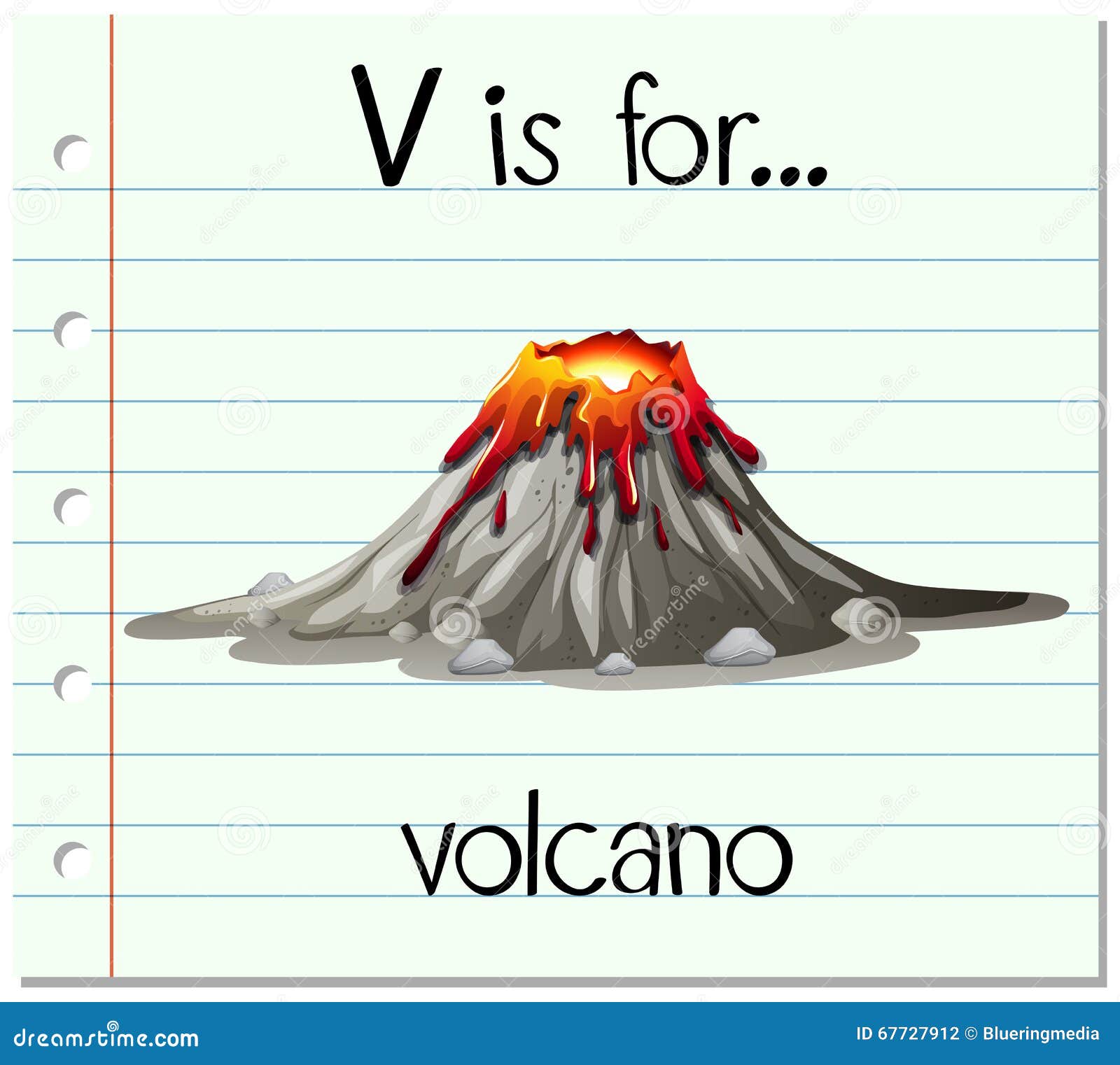 v is for volcano coloring pages - photo #28