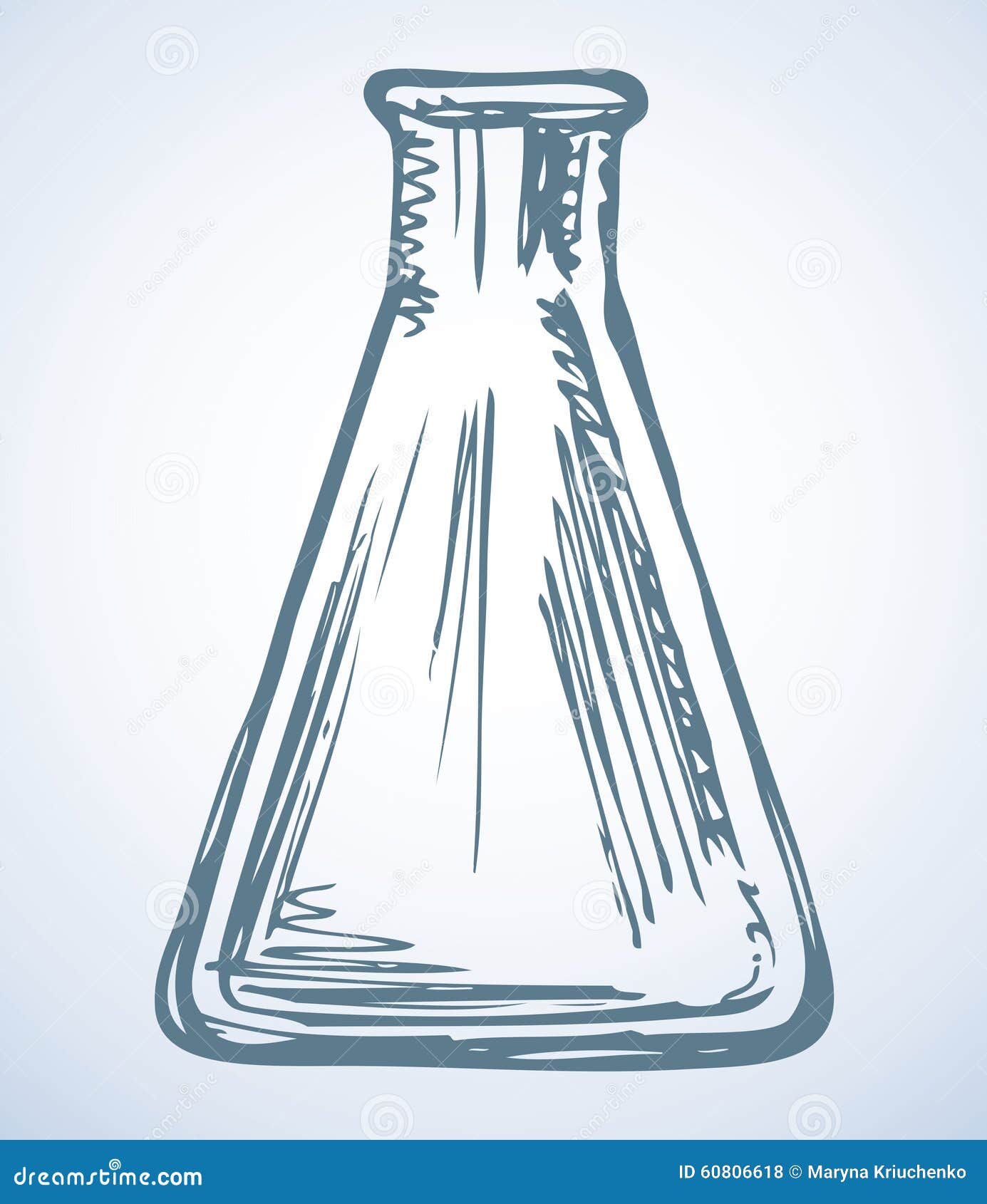 Flask Icon On White Background. Vector Illustration Stock ...