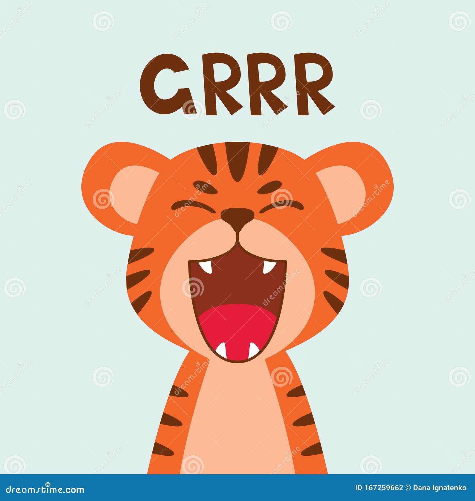 Tiger Mouth Open Stock Illustrations – 611 Tiger Mouth Open Stock  Illustrations, Vectors & Clipart - Dreamstime