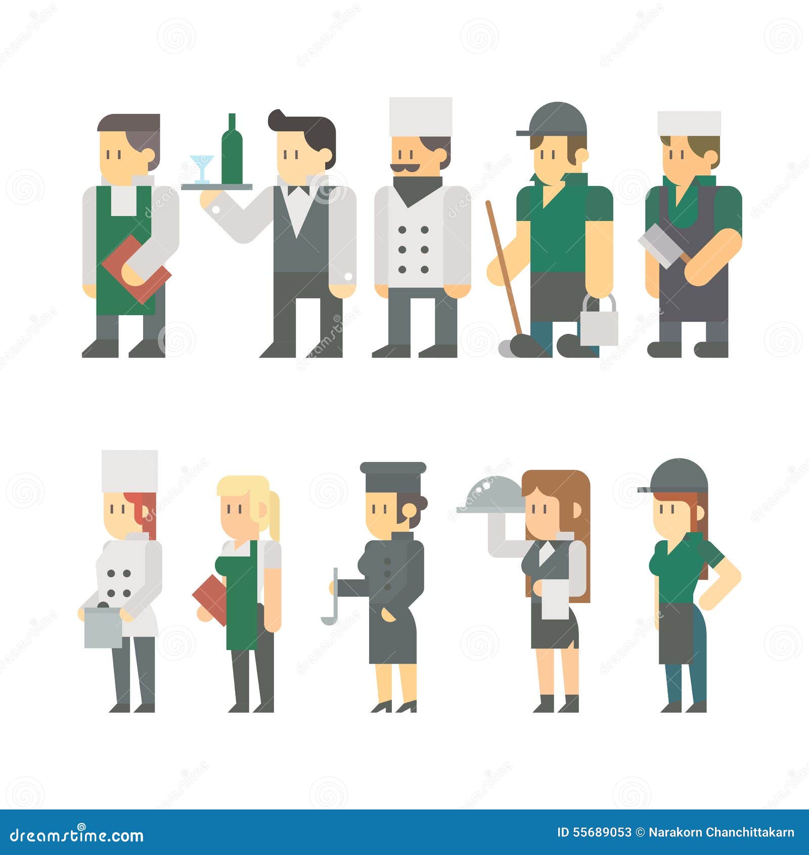 restaurant workers clipart - photo #14