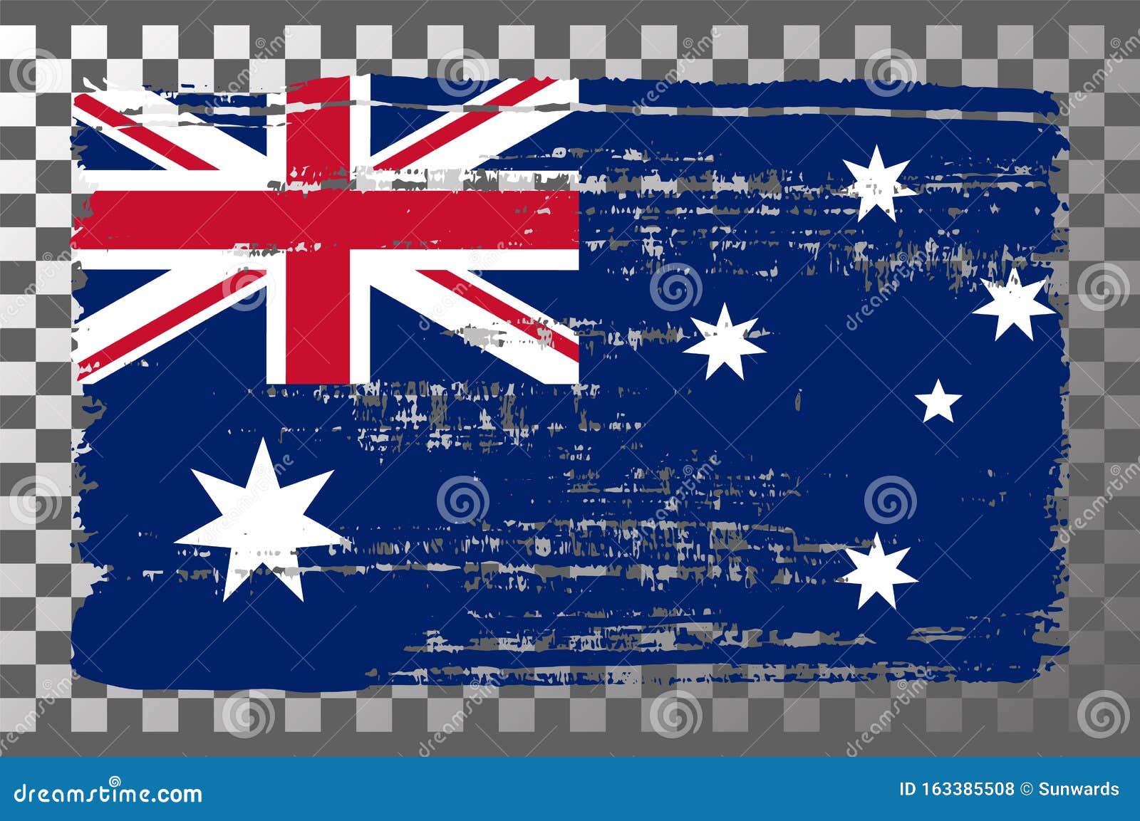 Flat Flag of with White Stars on Dark Blue, Union Jack Element Stock Vector - Illustration of background, glory: 163385508