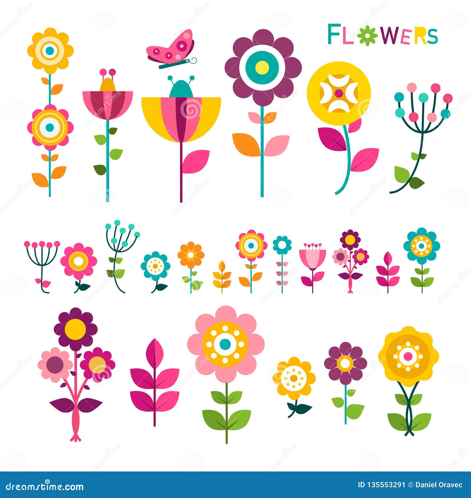 74 5 Pedal Flower Images, Stock Photos, 3D objects, & Vectors