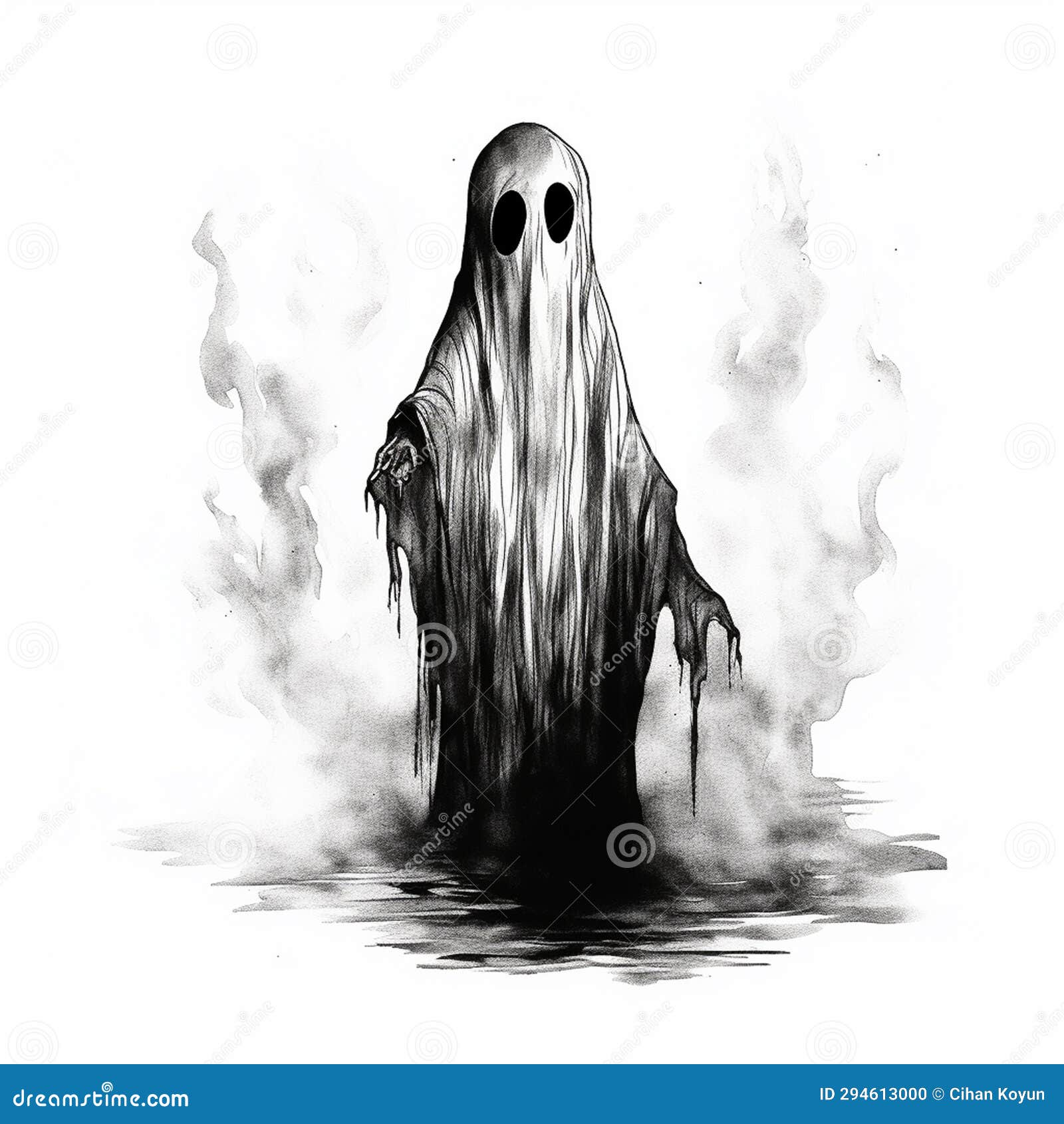 flat funny ghosts light-hearted halloween