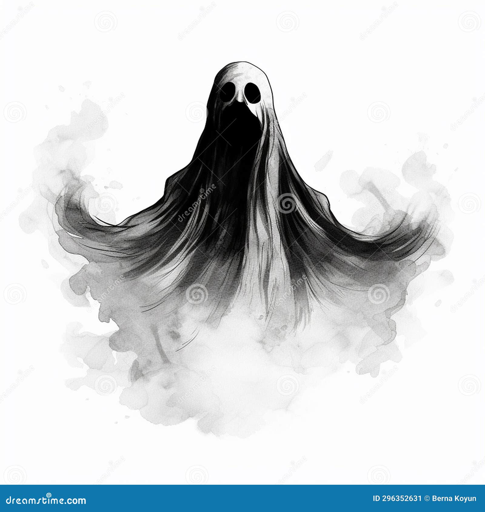 flat funny ghosts light-hearted halloween