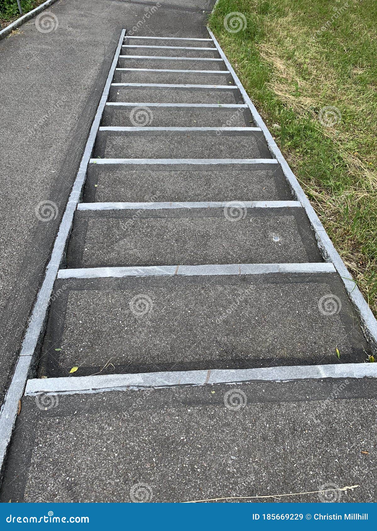 Flat grey steps stock image. Image of step, long, flat - 185669229