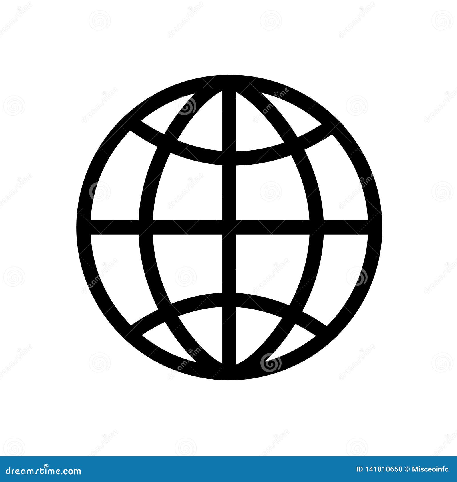 globe,  icon. flat business icon.