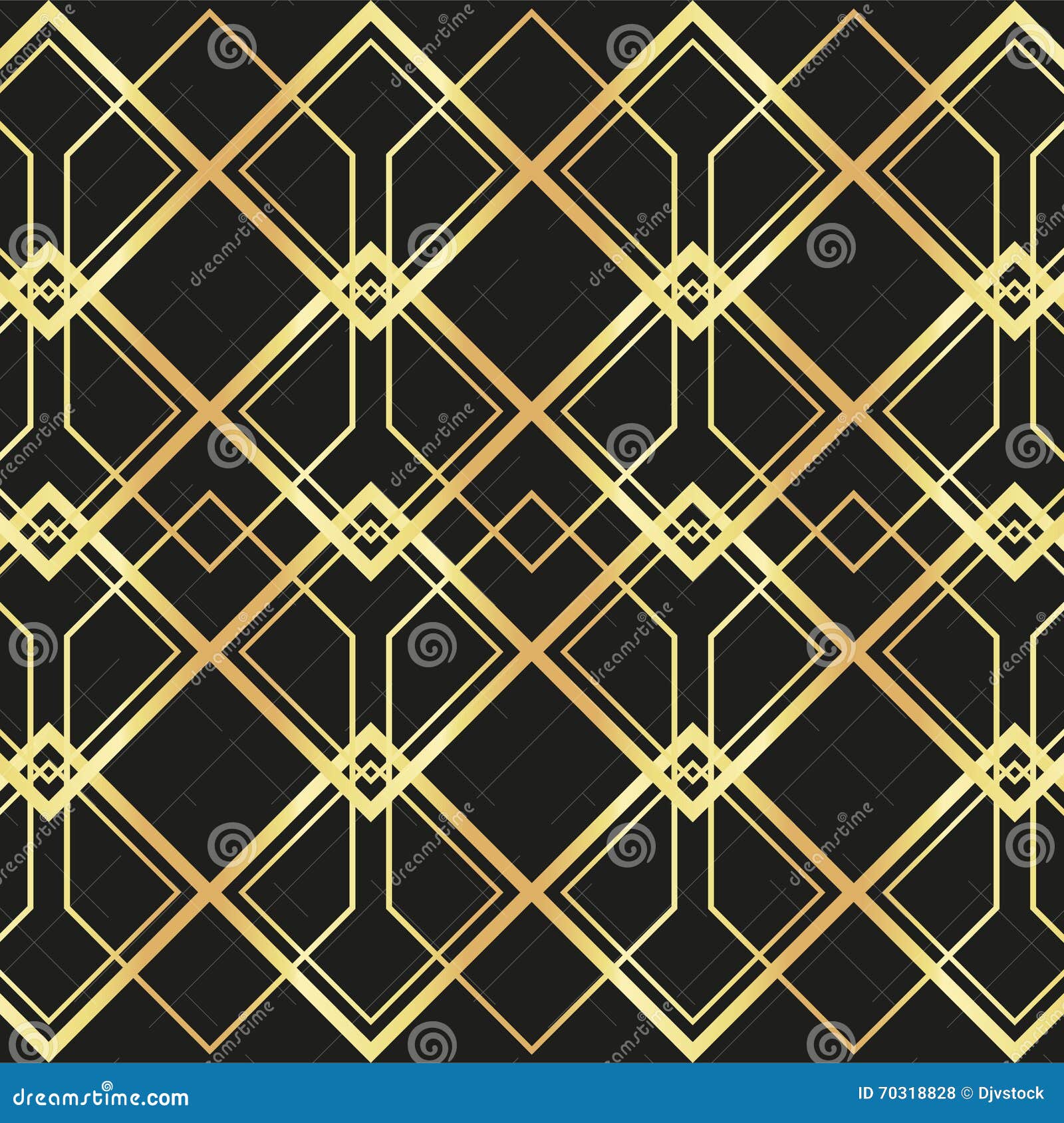Flat Illustration About Gatsby Background Design Stock Vector