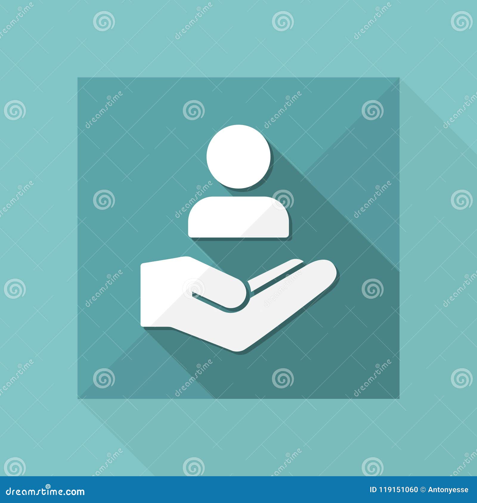 individual service offer - minimal icon