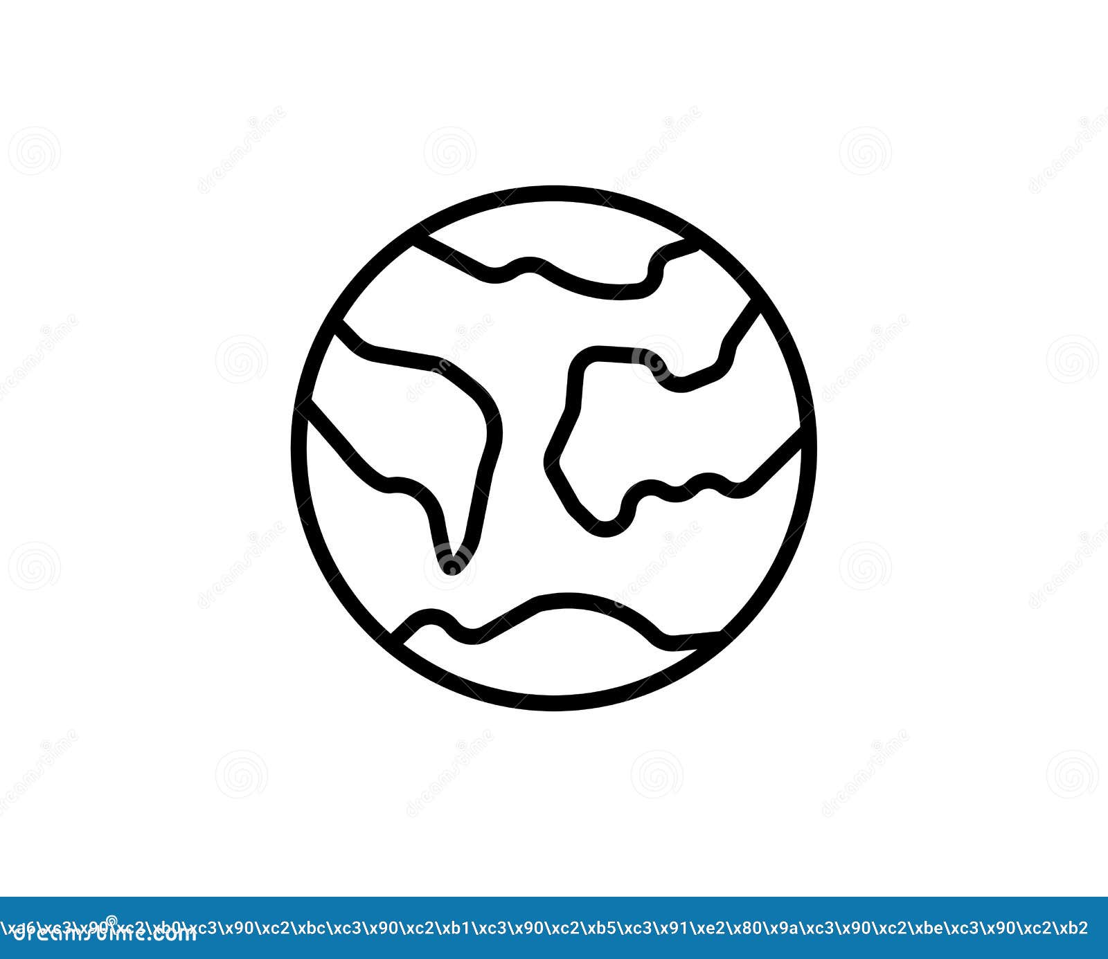 Flat line icon stock vector. Illustration of stroke - 188702798