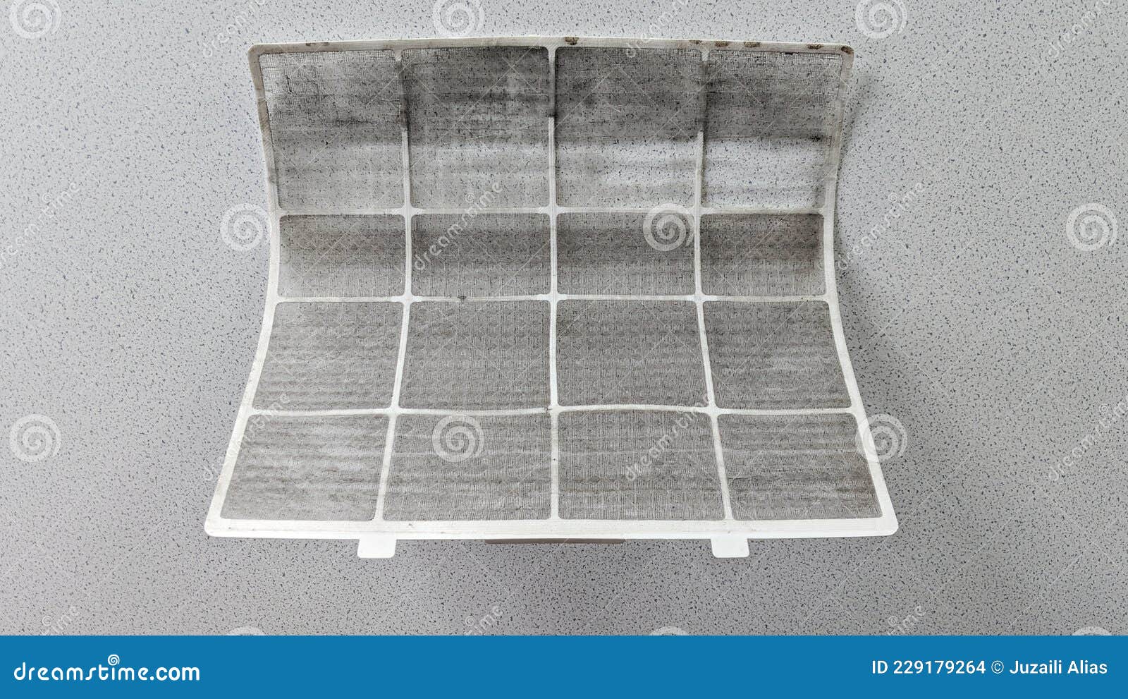Flat Panel Fiberglass Filters of Central Air Condition System. Stock