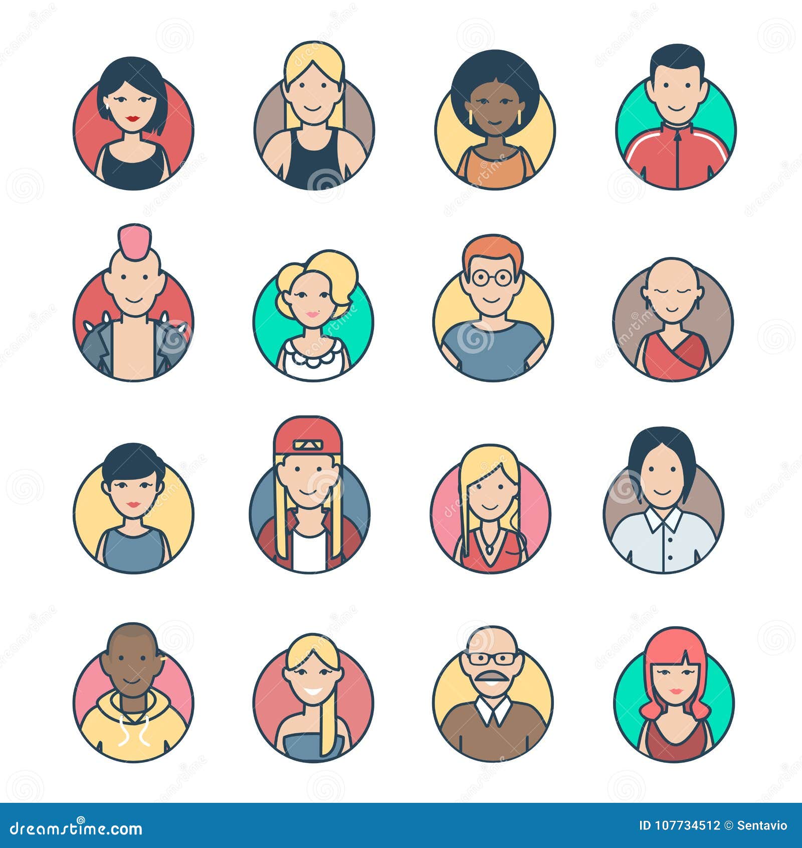 Premium Vector People speaking flat vector illustration set cartoon circle portrait of diverse happy characters speak and communicate in online conversation isolated on white #23 Premium Vector People speaking flat vector illustration set cartoon circle portrait of diverse happy characters speak and communicate in online conversation isolated on white