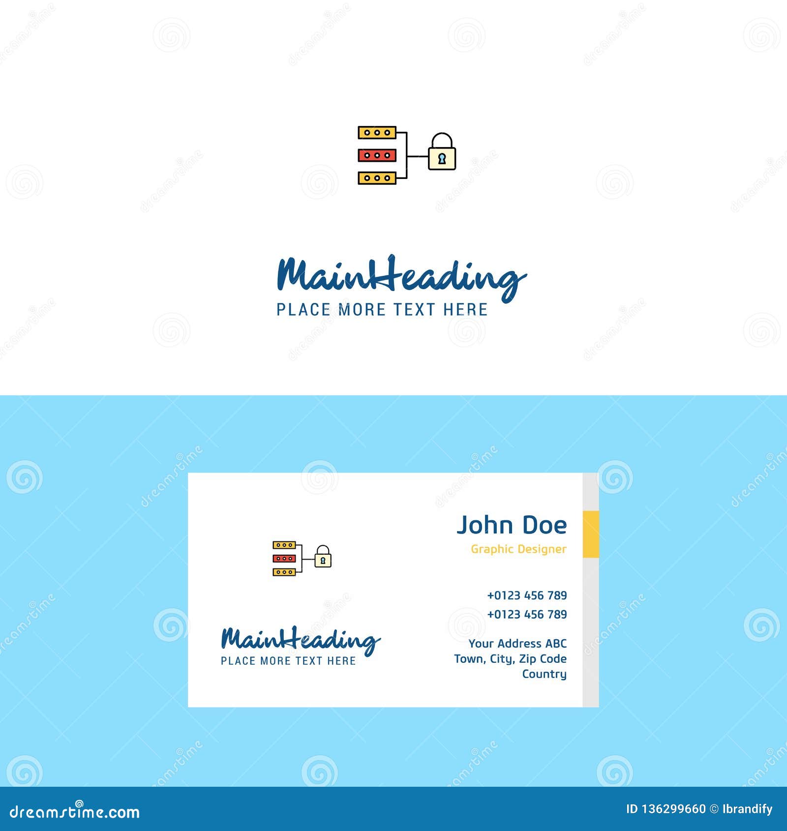 Networking Card Template