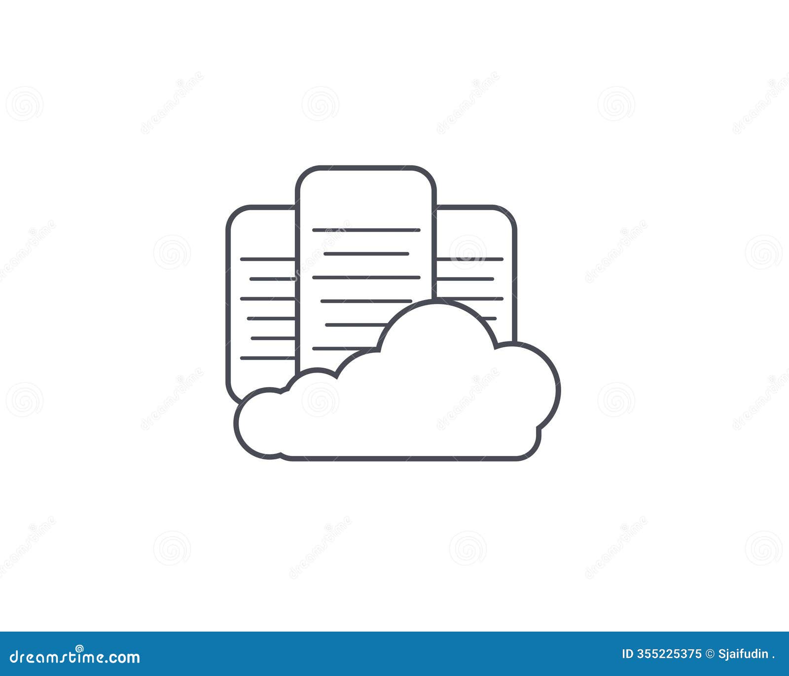 flat   of cloud storage