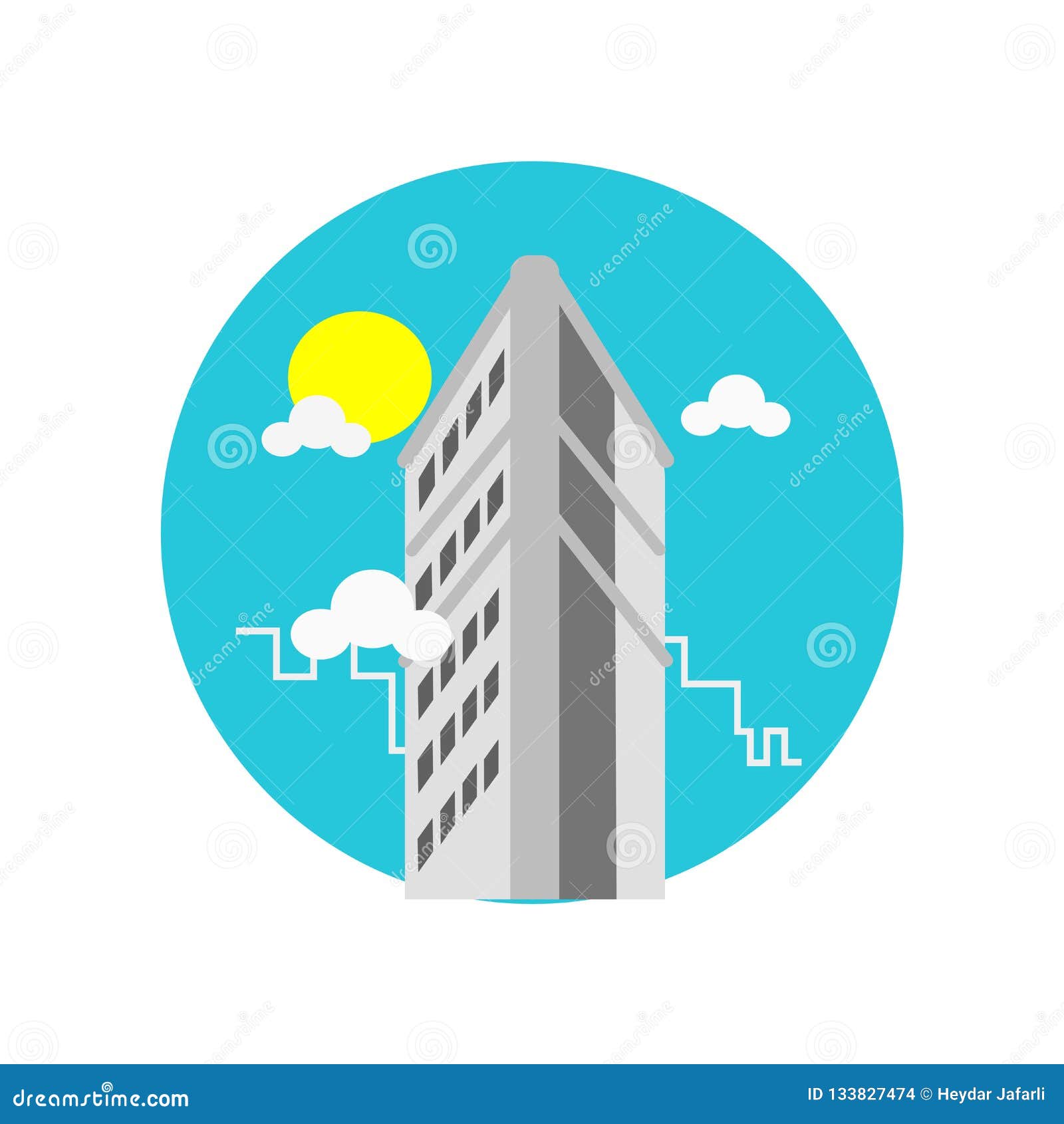 flatiron icon  sign and   on white background, flatiron logo concept
