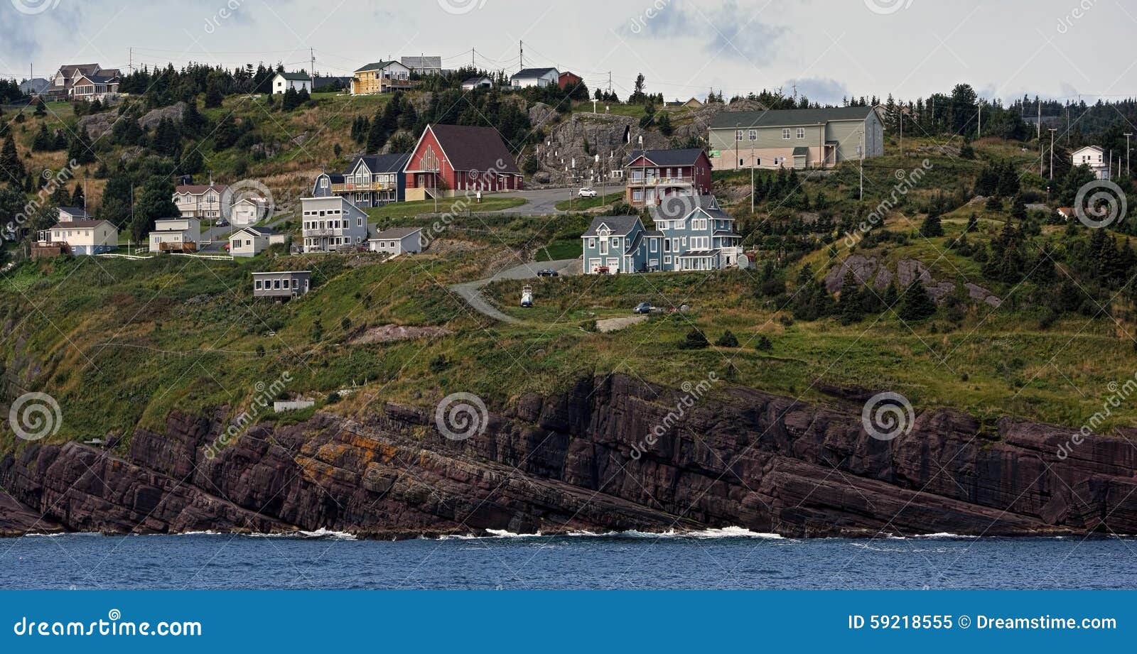 Flatrock, Newfoundland, Canada Stock Image Image of peninsula