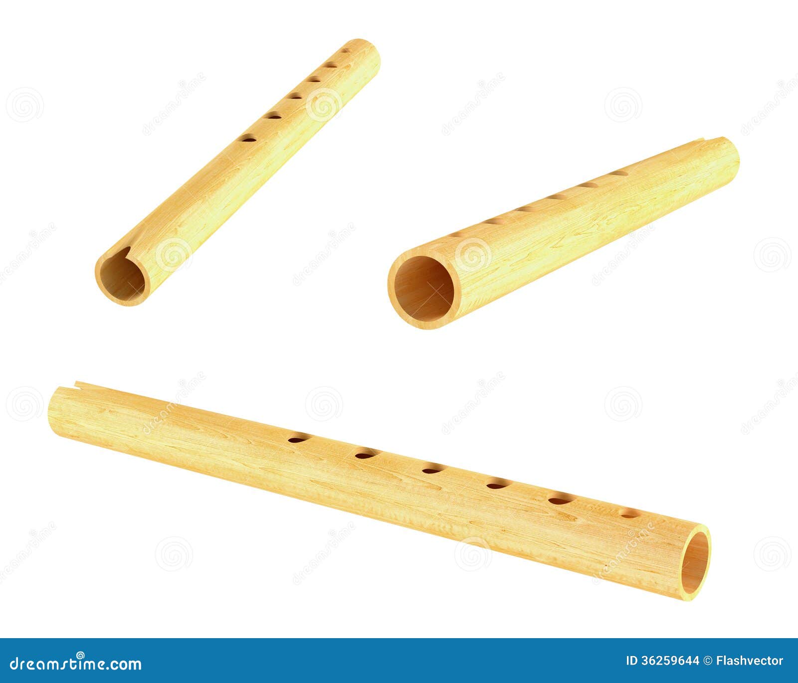 Flauta De Madera Aislada. Quena Imagenes de archivo - Imagen: 36259644