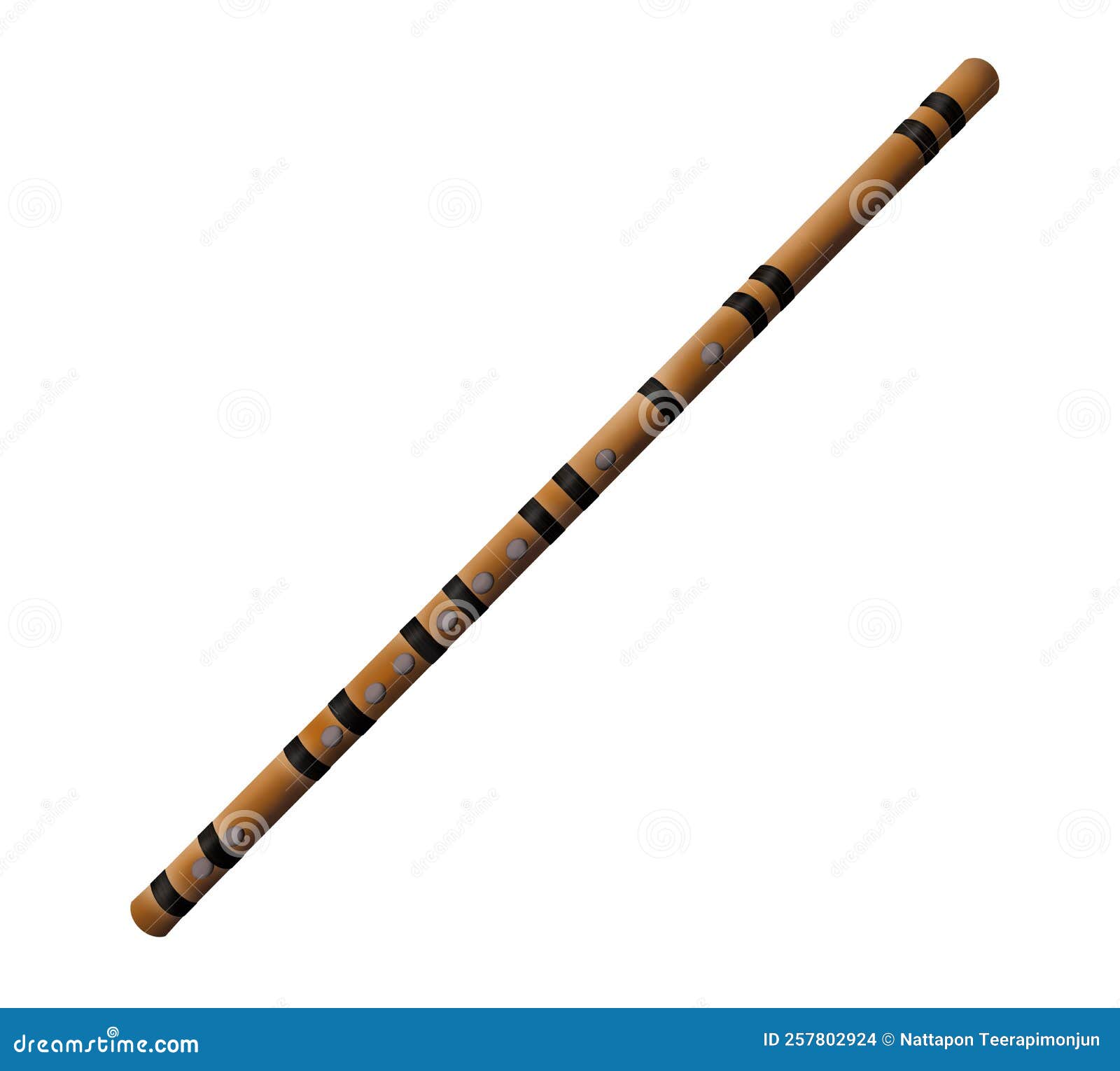 lo mismo Carnicero micro Flautas chinos stock de ilustración. Ilustración de musical - 257802924