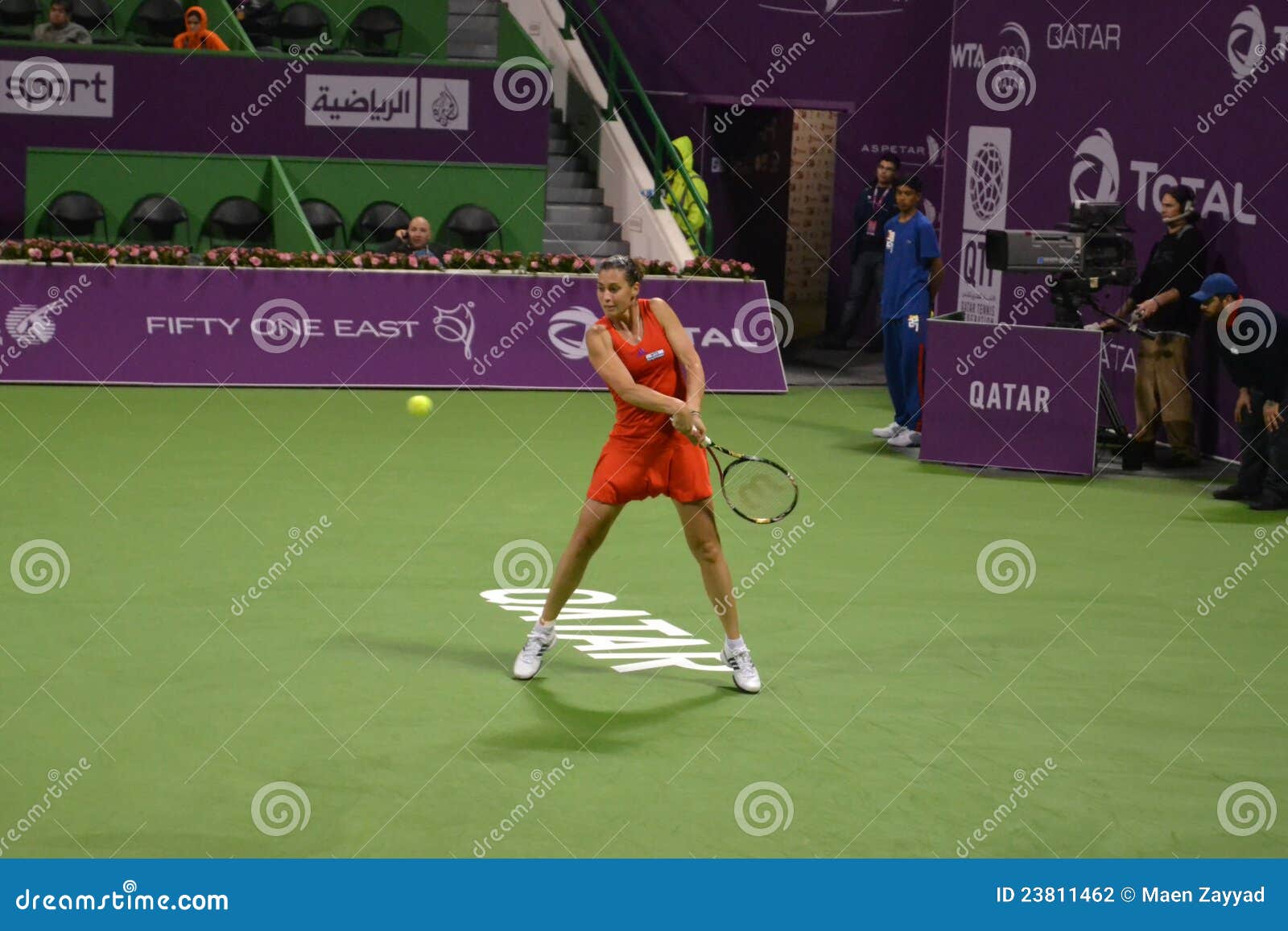 Flavia Pennetta editorial photography. Image of sports - 23811462