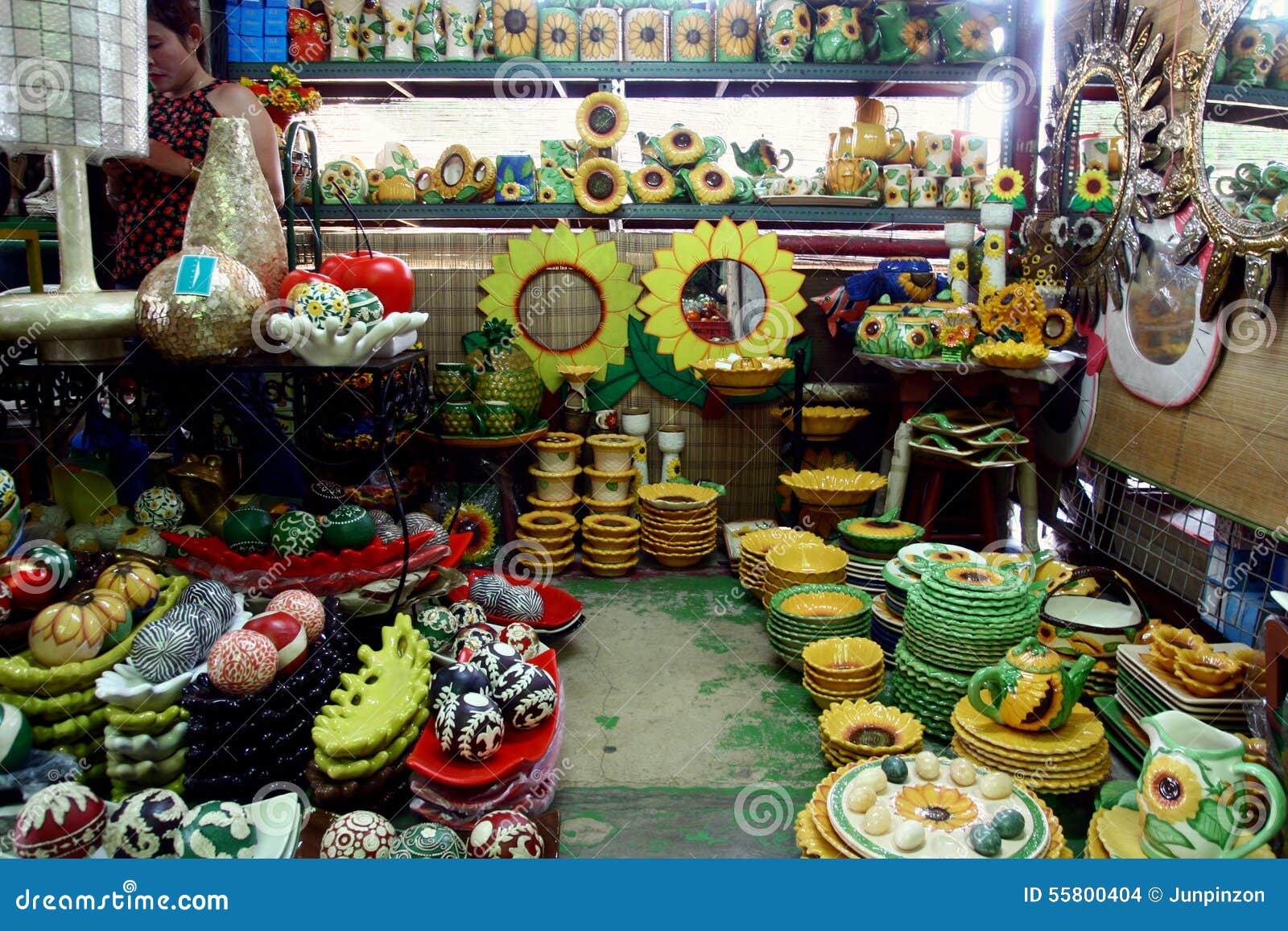 Flea Market Stores In Dapitan Arcade In Manila 