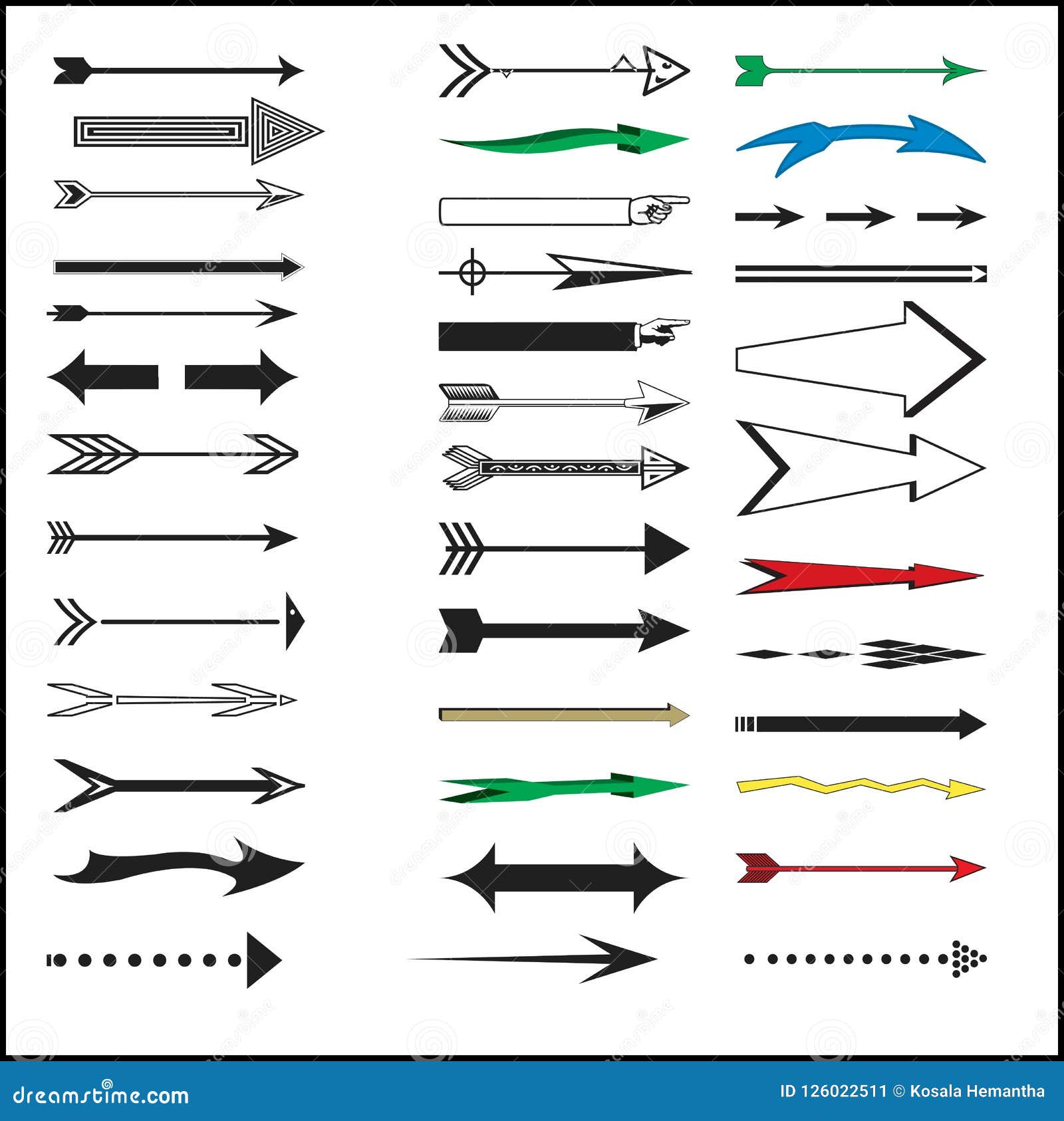 FLECHA, VECTOR, ILLUSTRATOR Stock de ilustración - Ilustración de negro,  colores: 126022511, image size:1600x1686