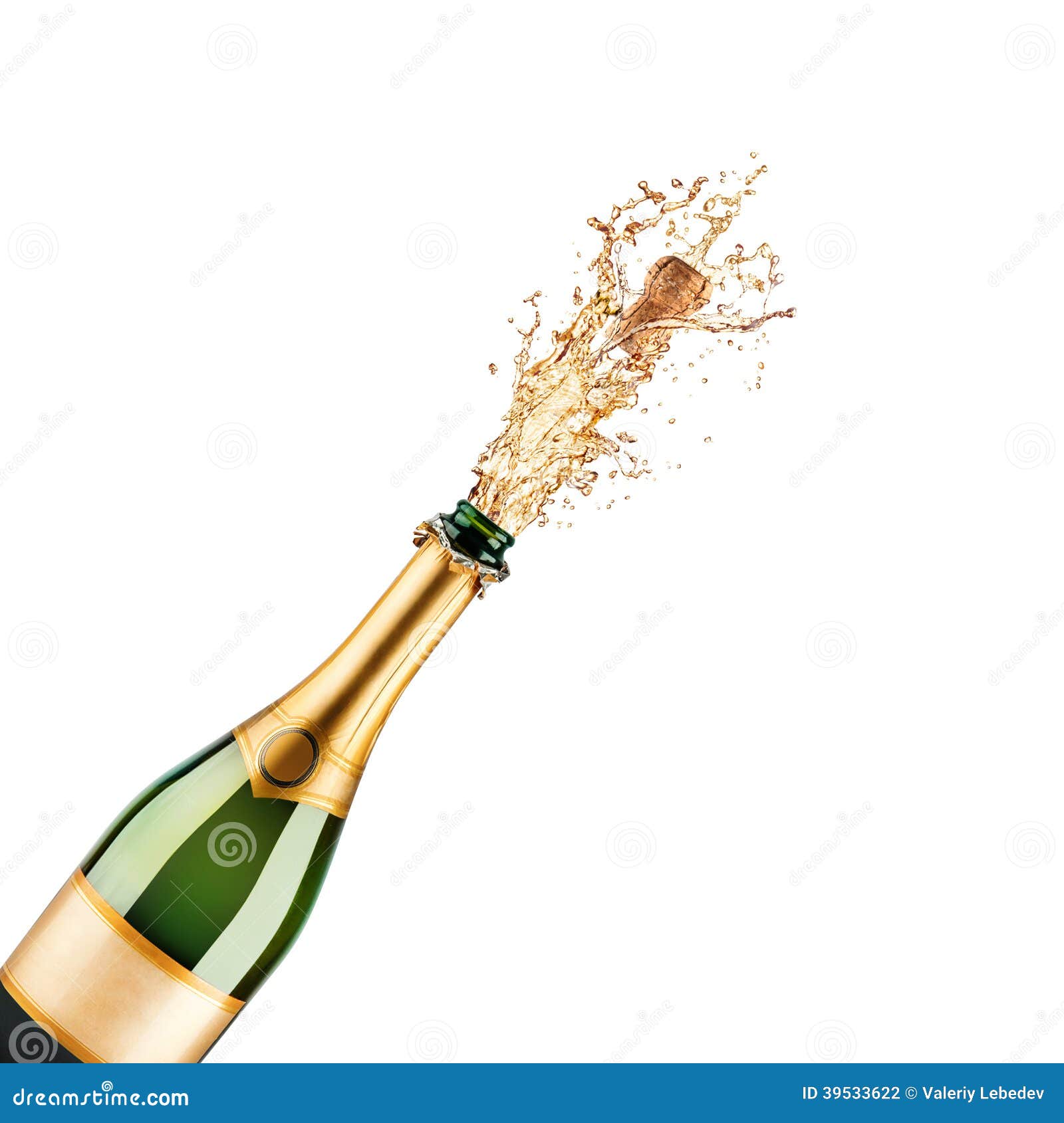 Psychologisch deze Realistisch Fles champagne stock foto. Image of vooravond, gebeurtenis - 39533622