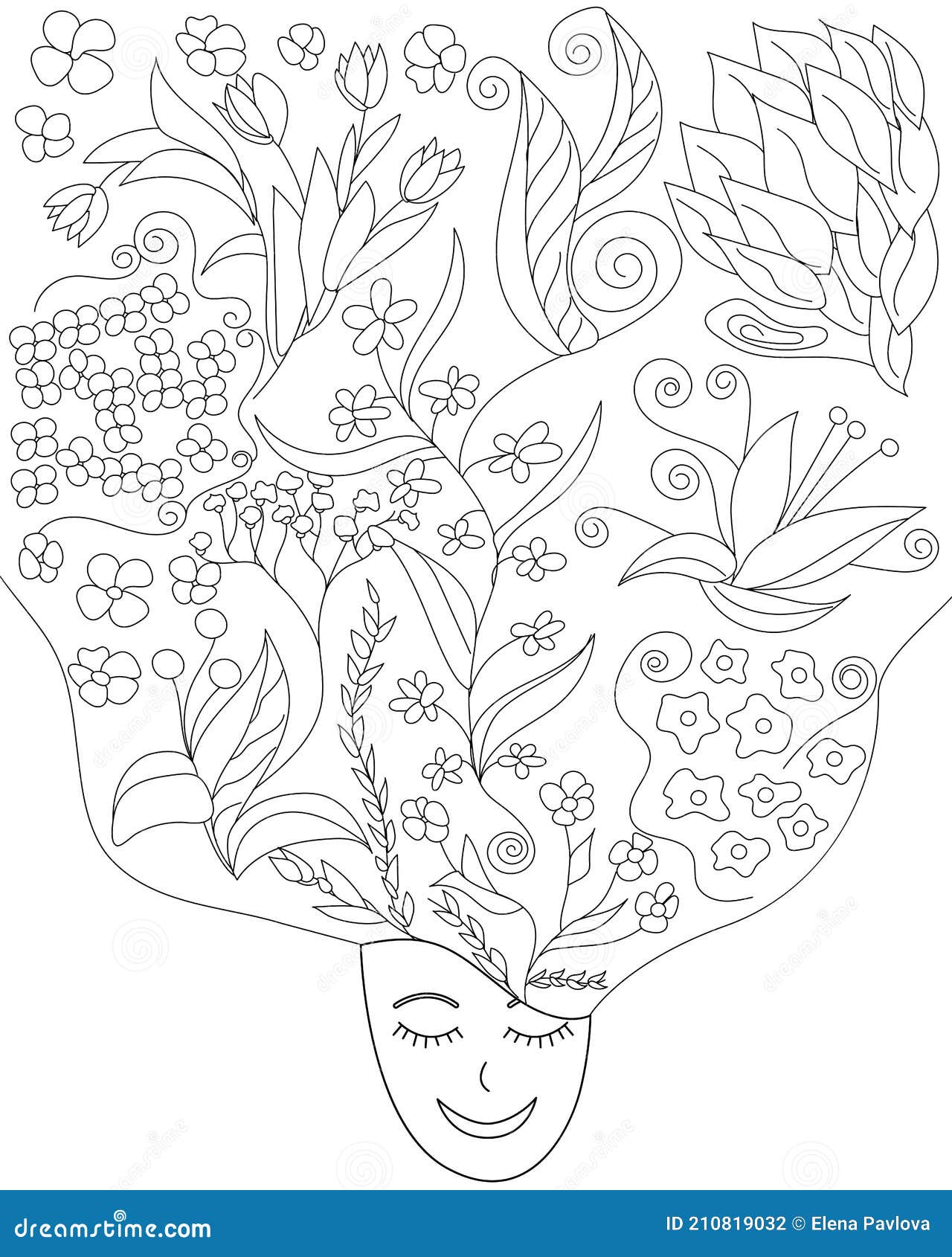 Fleur De Mandala Avec Le Petit Ombrage Au Centre Et Le Long Du Bord De La  Page De Coloration Zen De Pétales Pour Les Petits Et Les Illustration de  Vecteur - Illustration