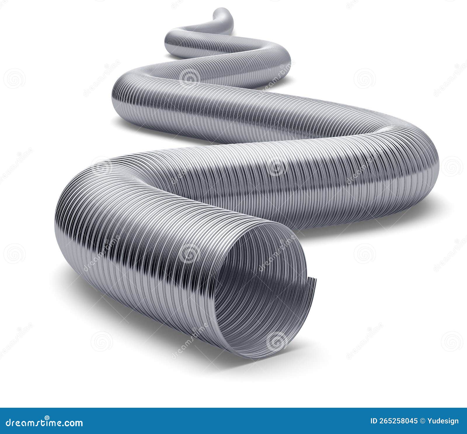 Flexible Chimney Flue Liner Duct Pipe Stock Illustration - Illustration of  concept, tube: 265258045, image size:1600x1487