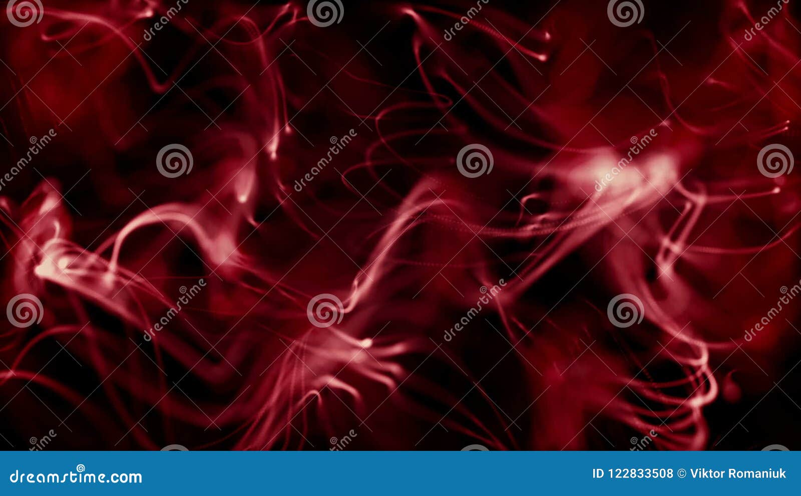 Abstract Background with Moving and Flicker Particles. on Beatiful