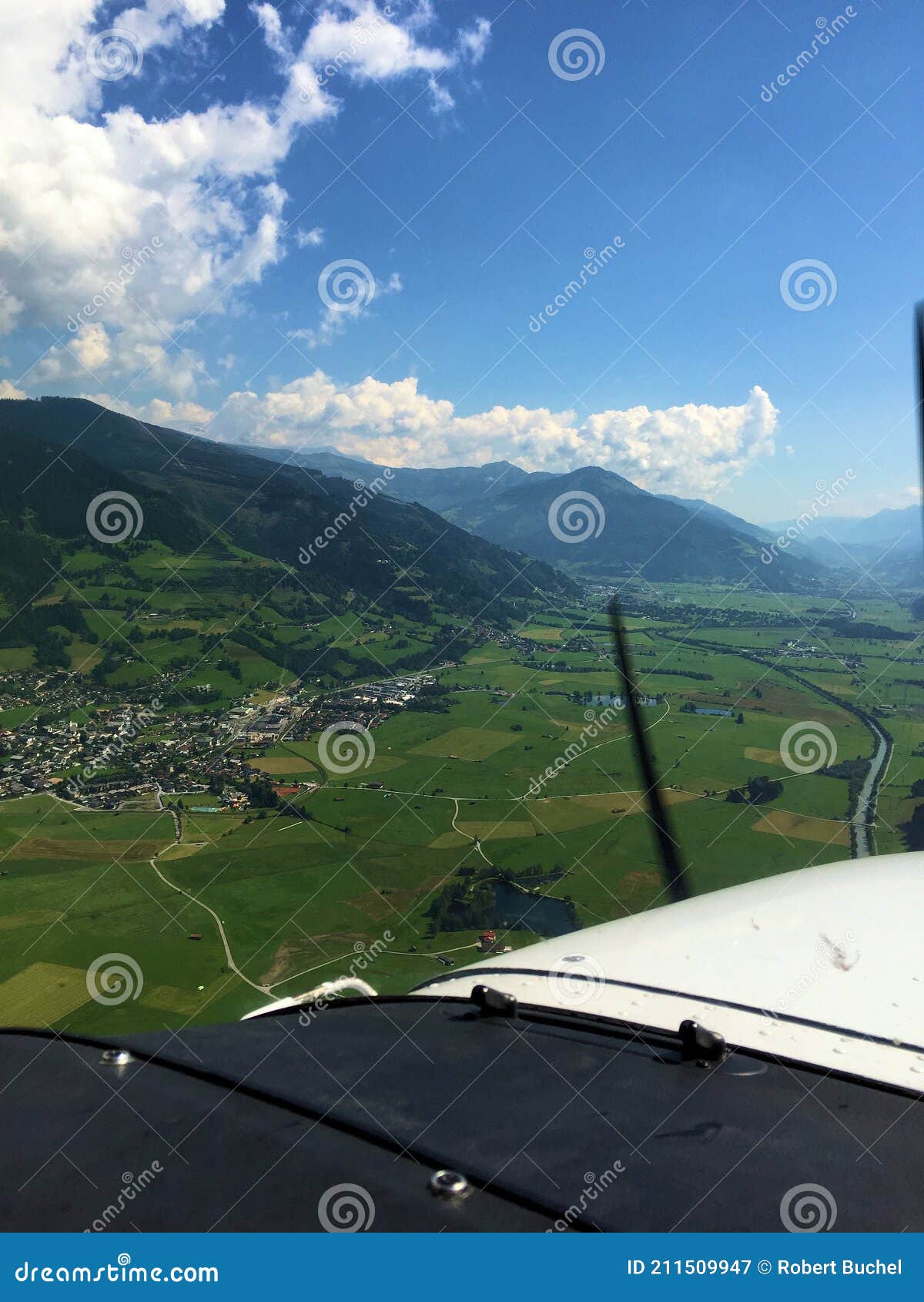 flight over the magnificent alps in austria 16.8.2016