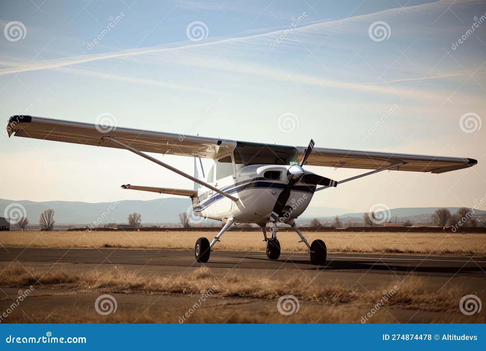 Flight School, with Students Learning the Basics of Flight and Aviation