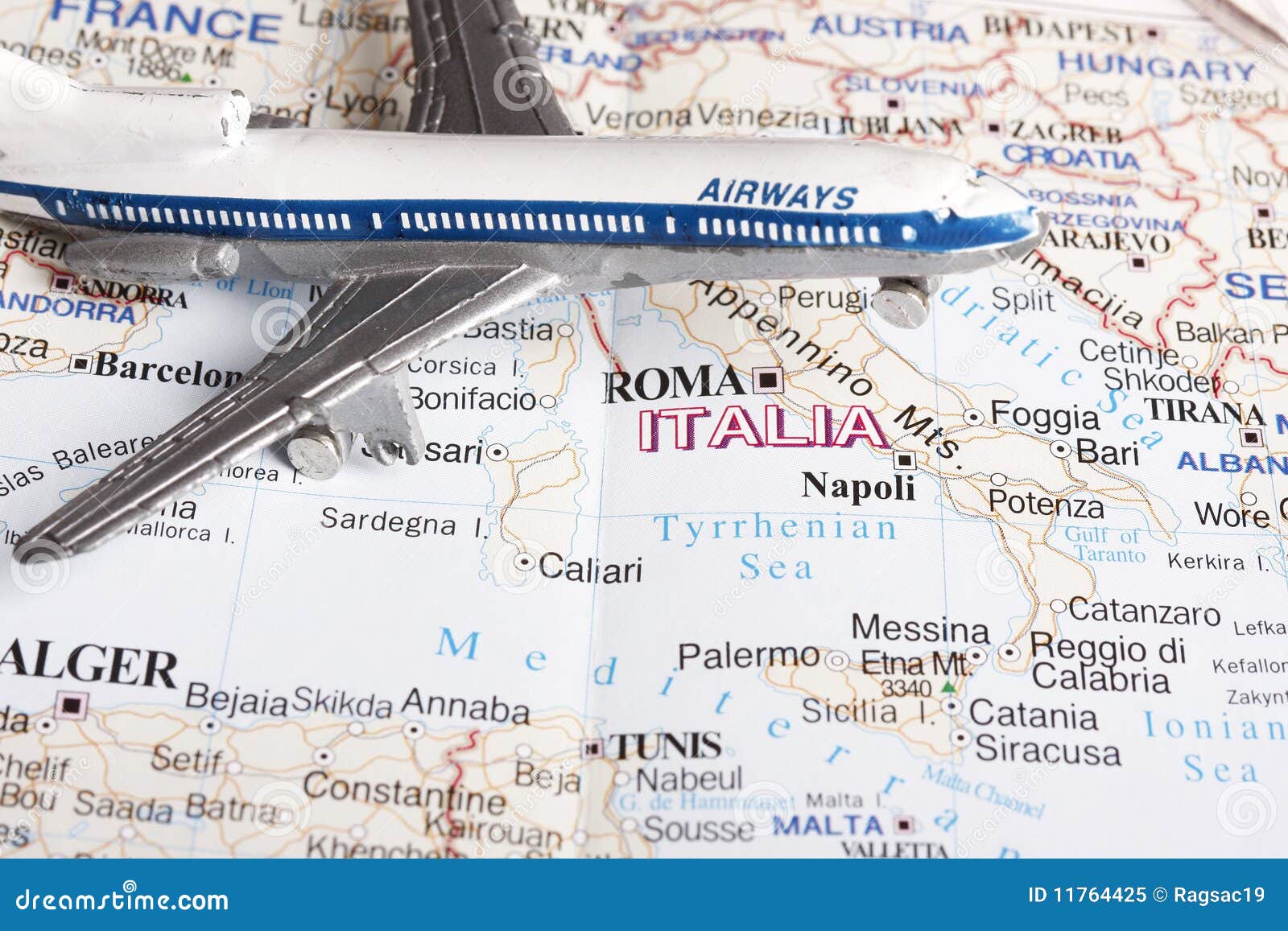 Flight To Italy Royalty Free Stock Photo - Image: 11764425