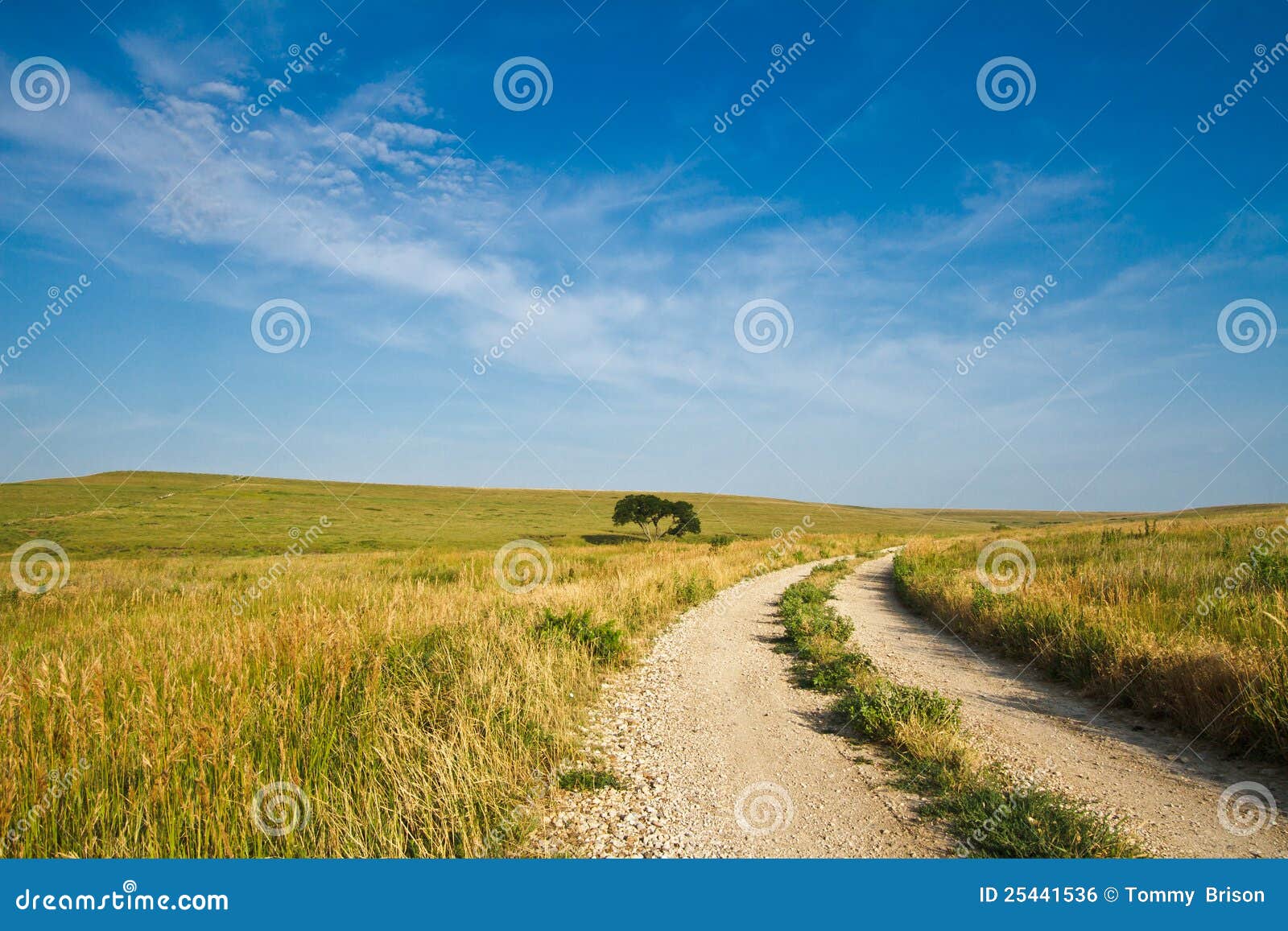 flint hills gravel road