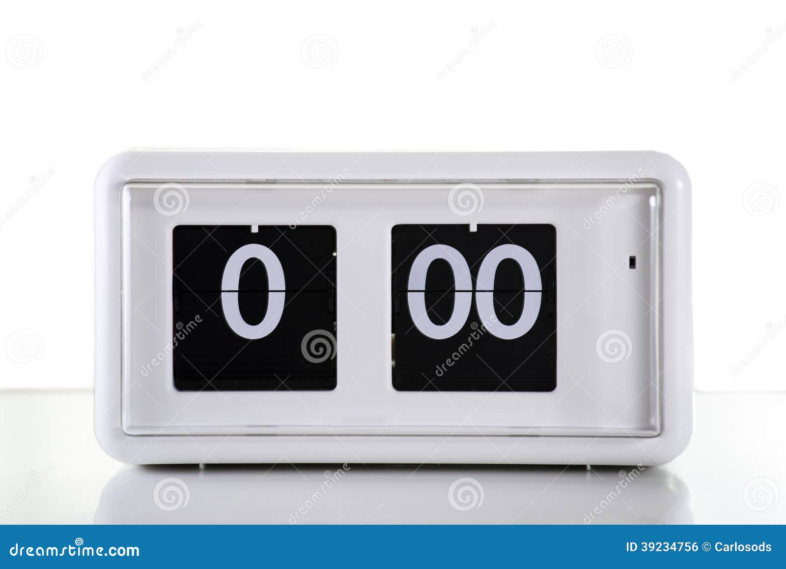 Flip clock stock photo. Image of countdown, shadow, board 39234756