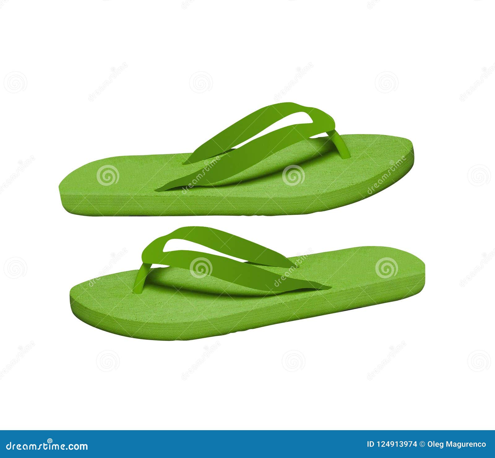 Flip-flops Isolated on White Stock Photo - Image of flops, instagram