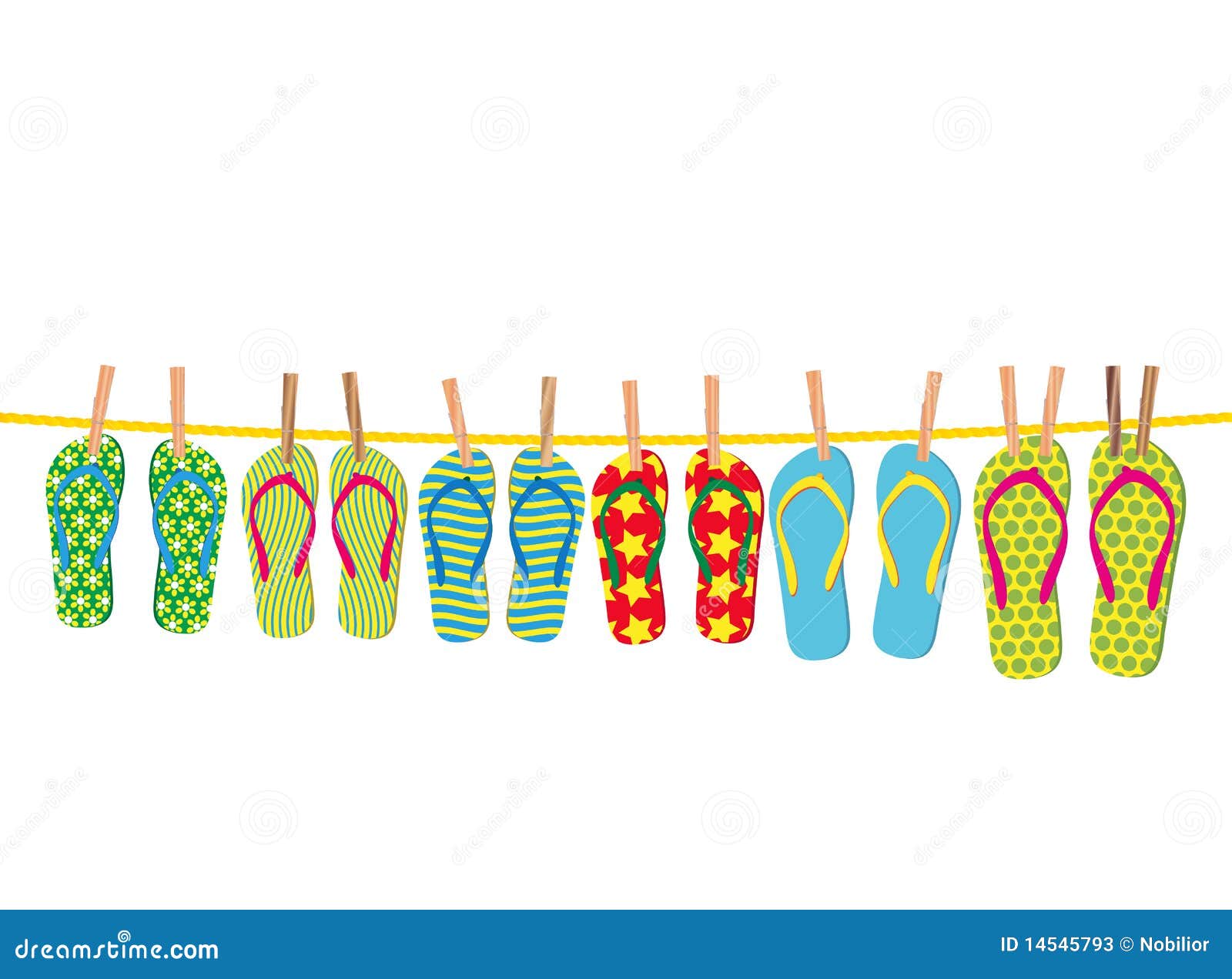 flip flop clip art border