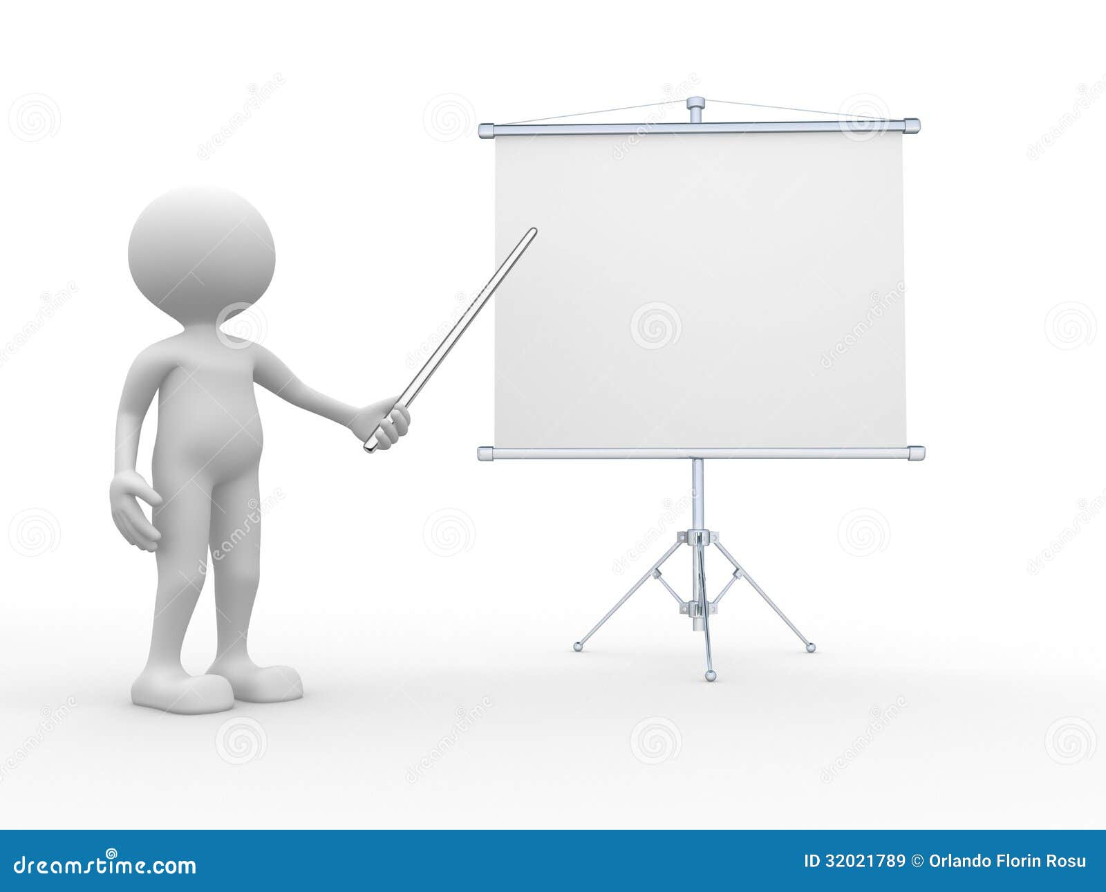 Blank Flip Chart Or Advertising Stand, Easel Isolated On White Royalty Free  SVG, Cliparts, Vectors, and Stock Illustration. Image 30792814.