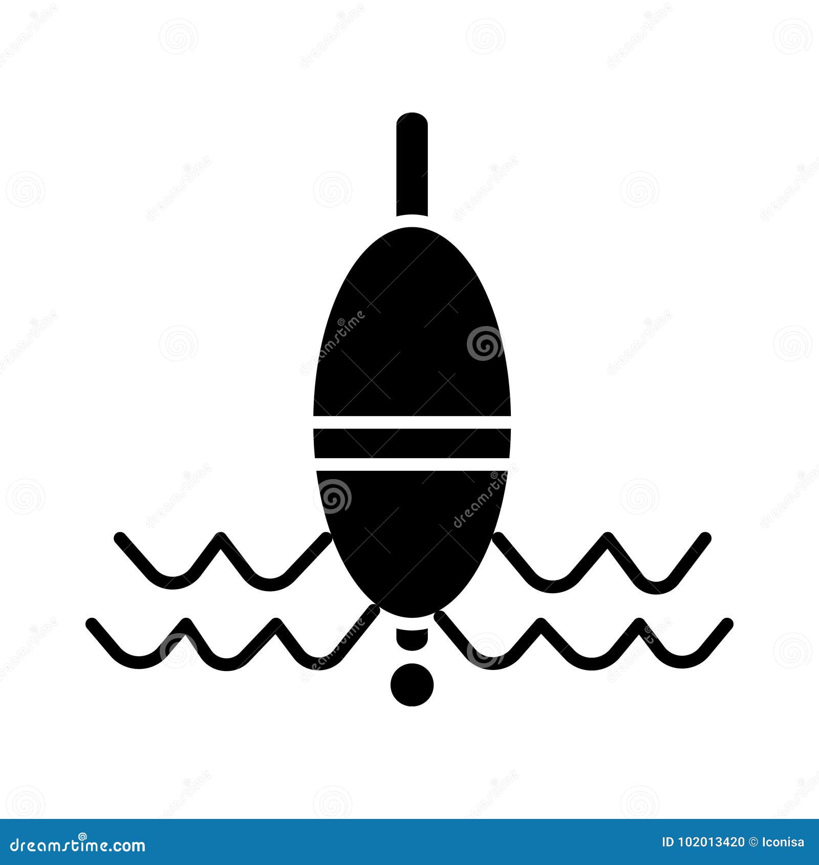 Float Fishing Line Hook Underwater Stock Illustrations – 356 Float